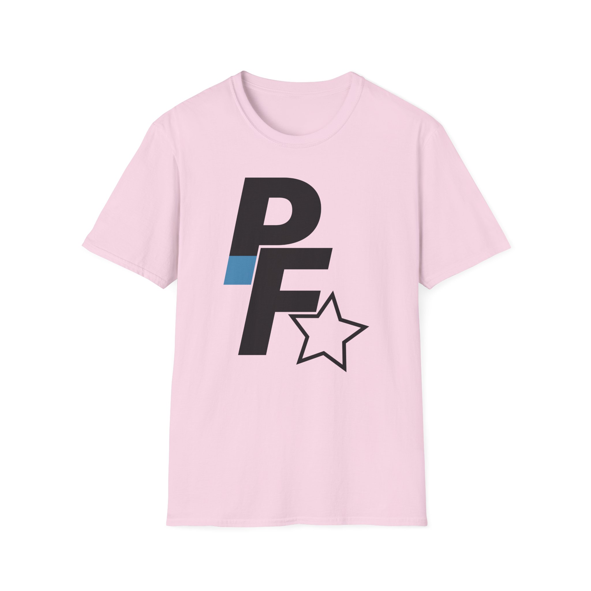 Xavier Wulf Pinkflamingousa Unisex Softstyle T-Shirt