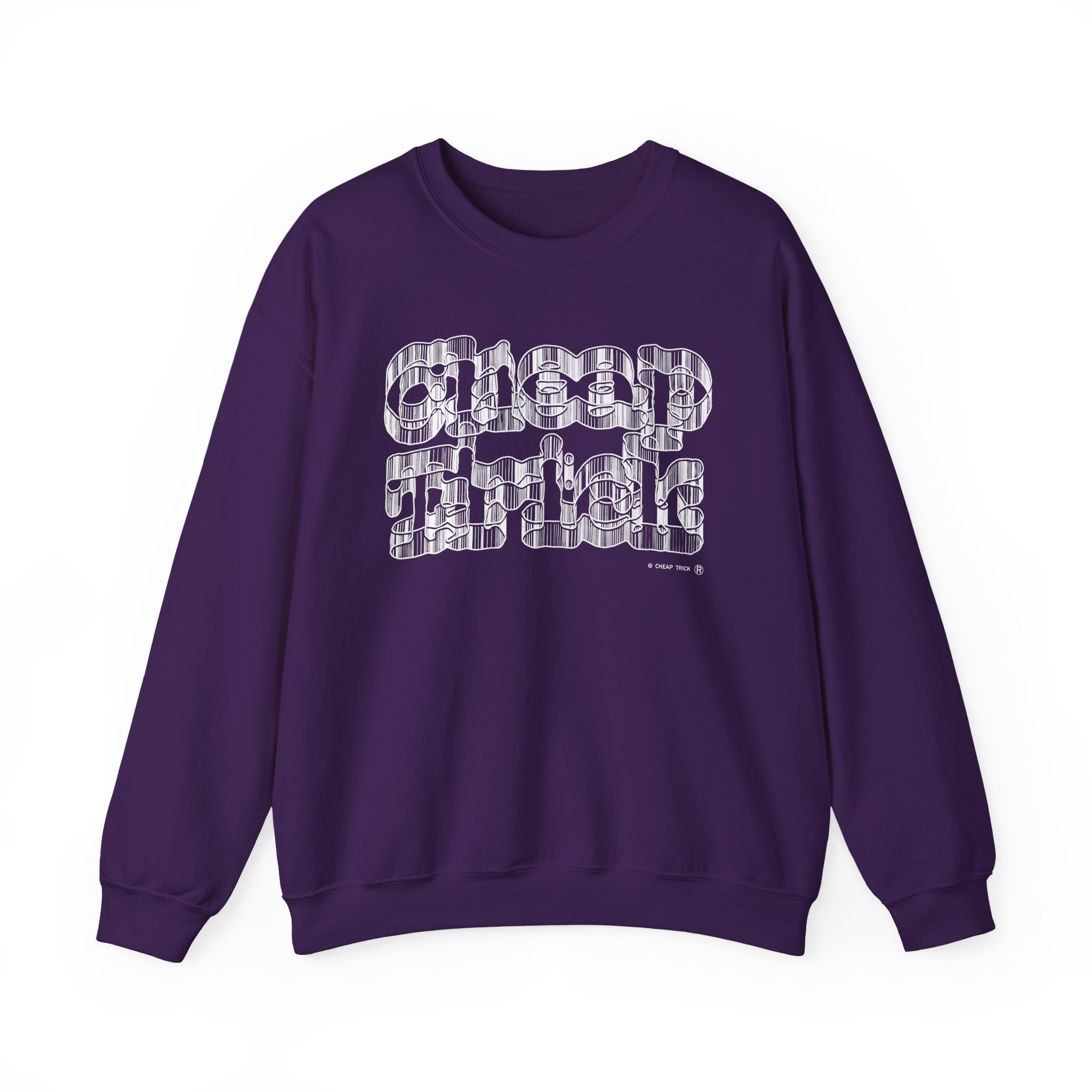 Cheap Trick Unisex Heavy Blendâ„¢ Crewneck Sweatshirt