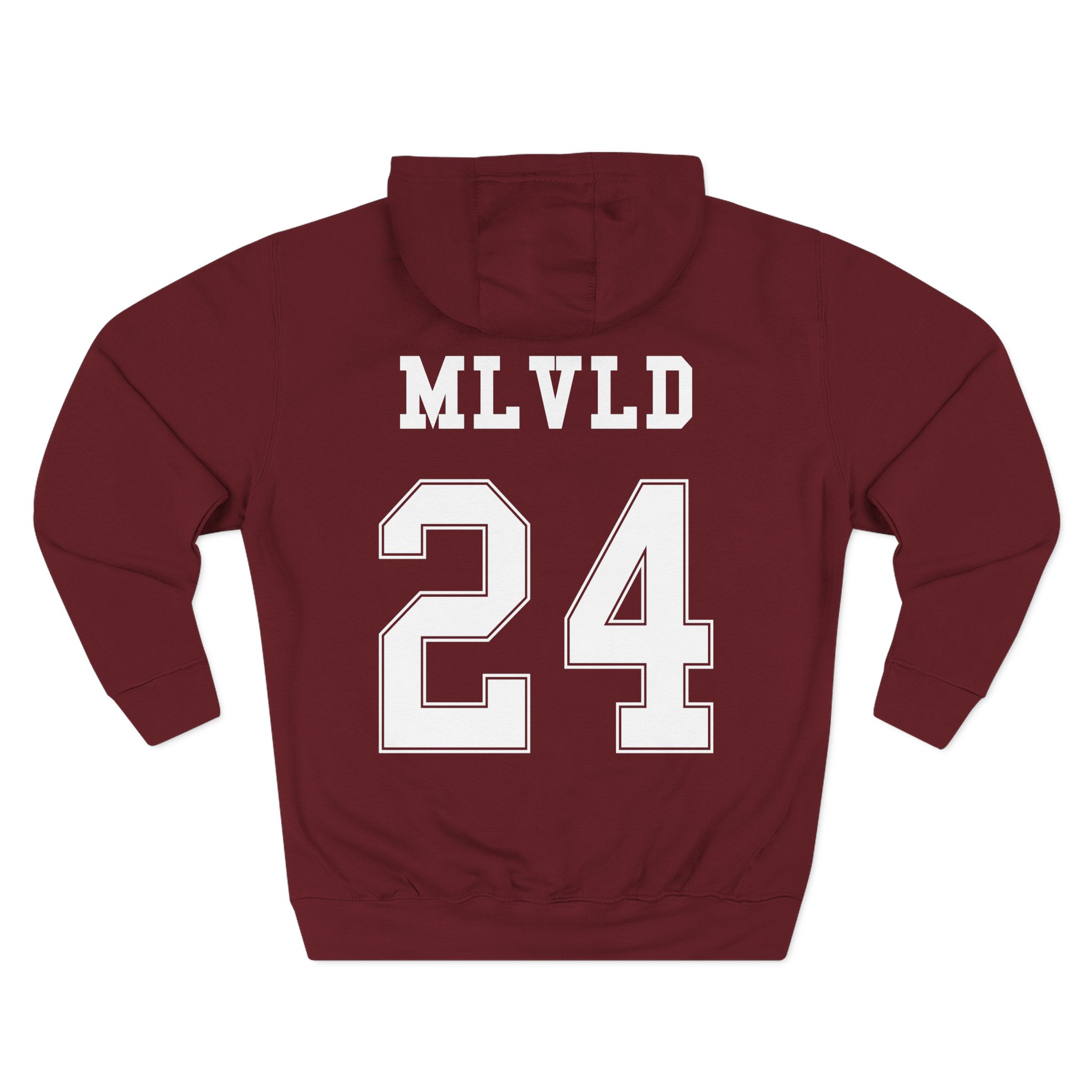 Desolated Finding Peace Three-Panel Fleece Hoodie