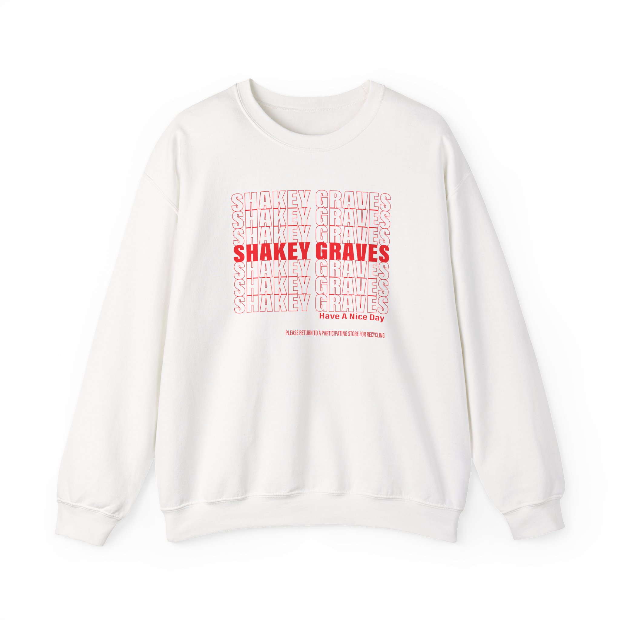 Shakey Graves Thank You Unisex Heavy Blendâ„¢ Crewneck Sweatshirt