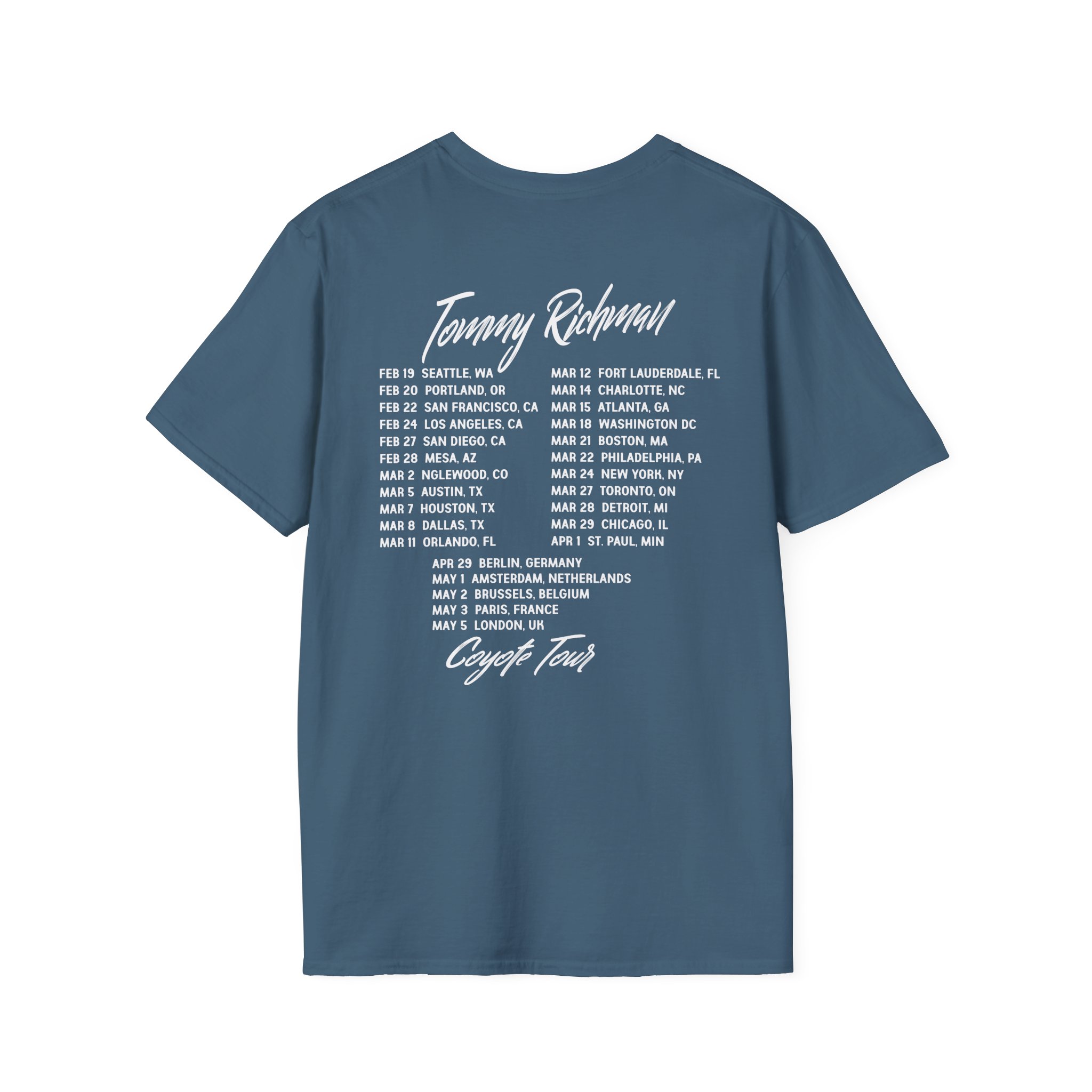 Tommy Richman Coyote Tour Unisex Softstyle T-Shirt