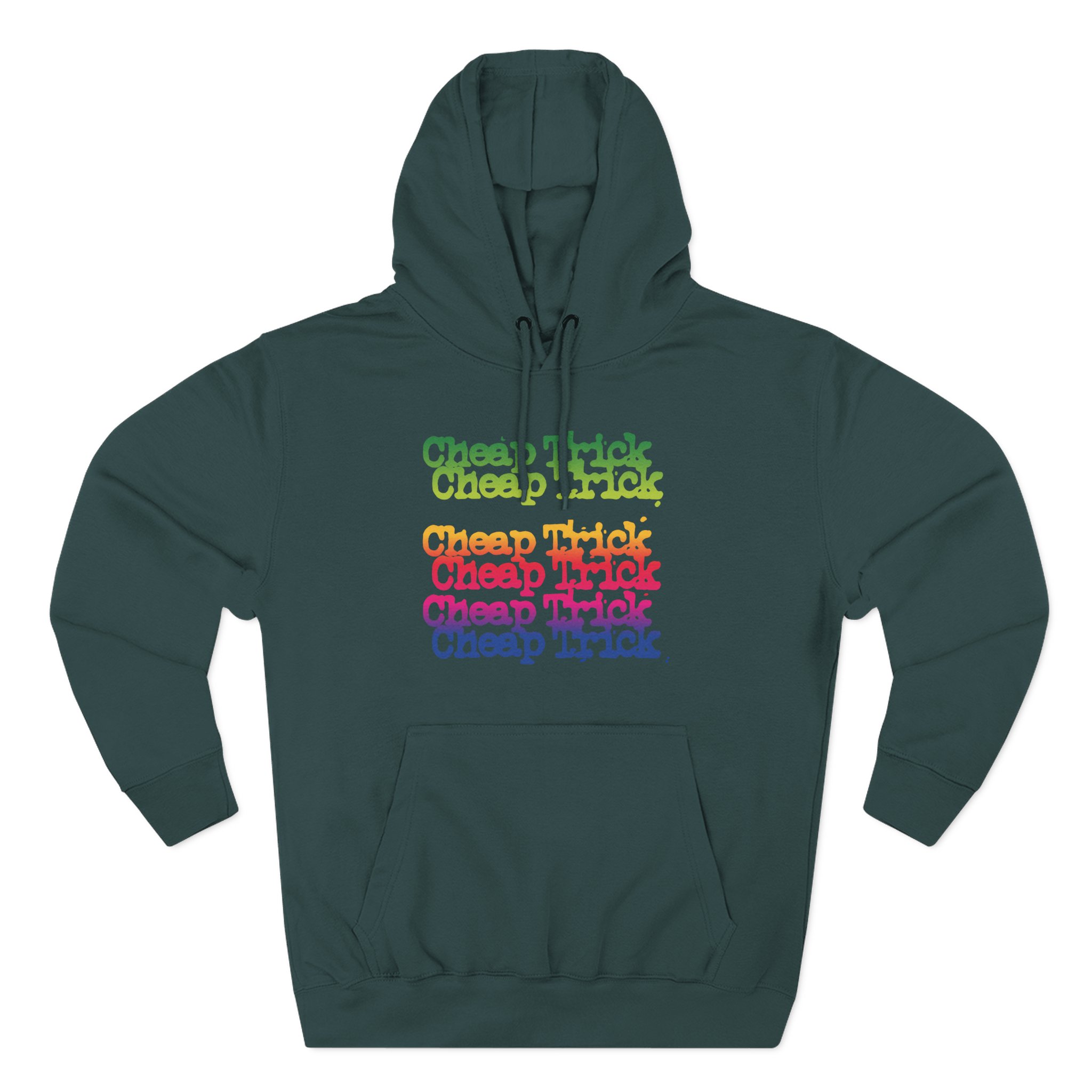 Cheap Trick Rainbow Three-Panel Fleece Hoodie
