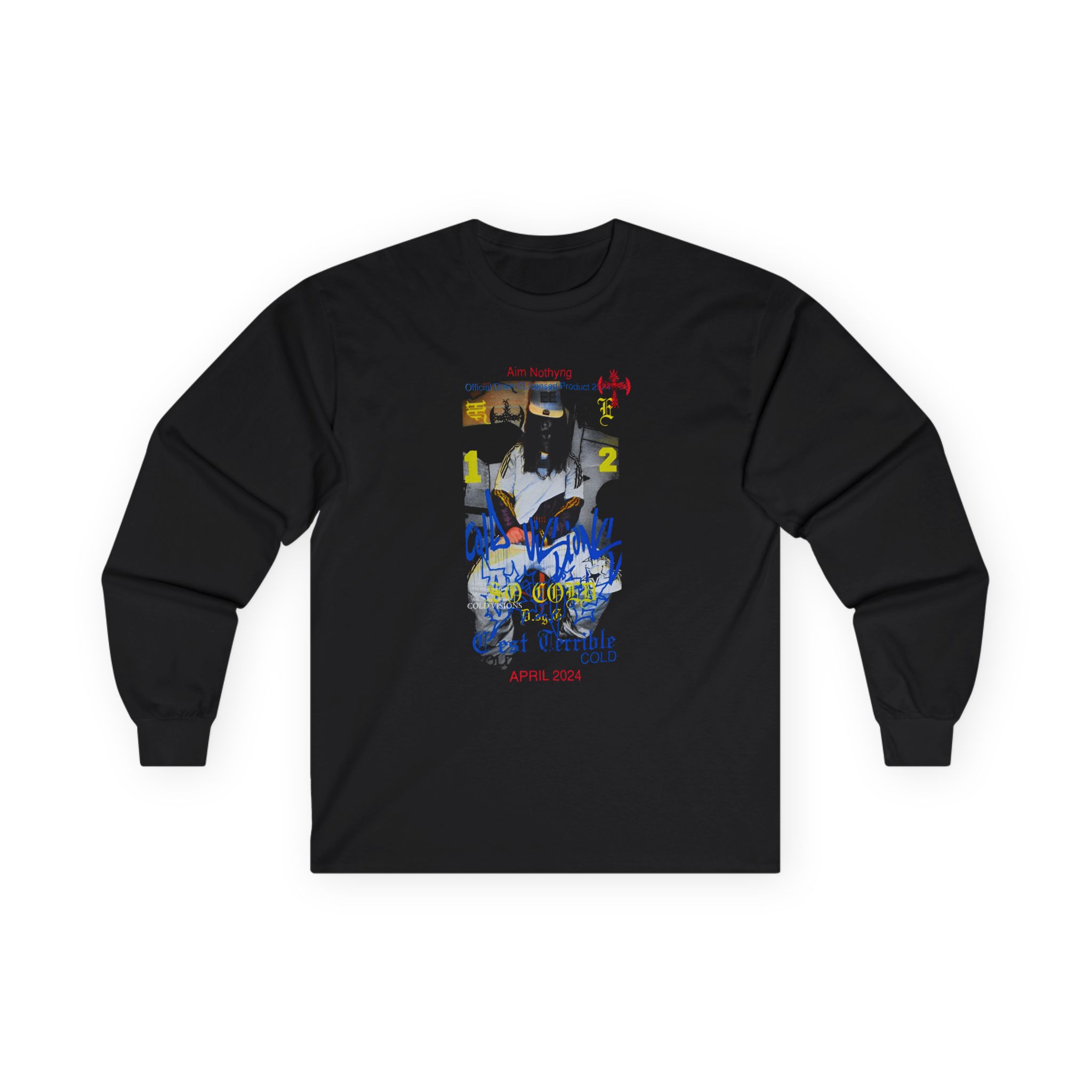 Bladee Aim Nothyng Unisex Ultra Cotton Long Sleeve Tee