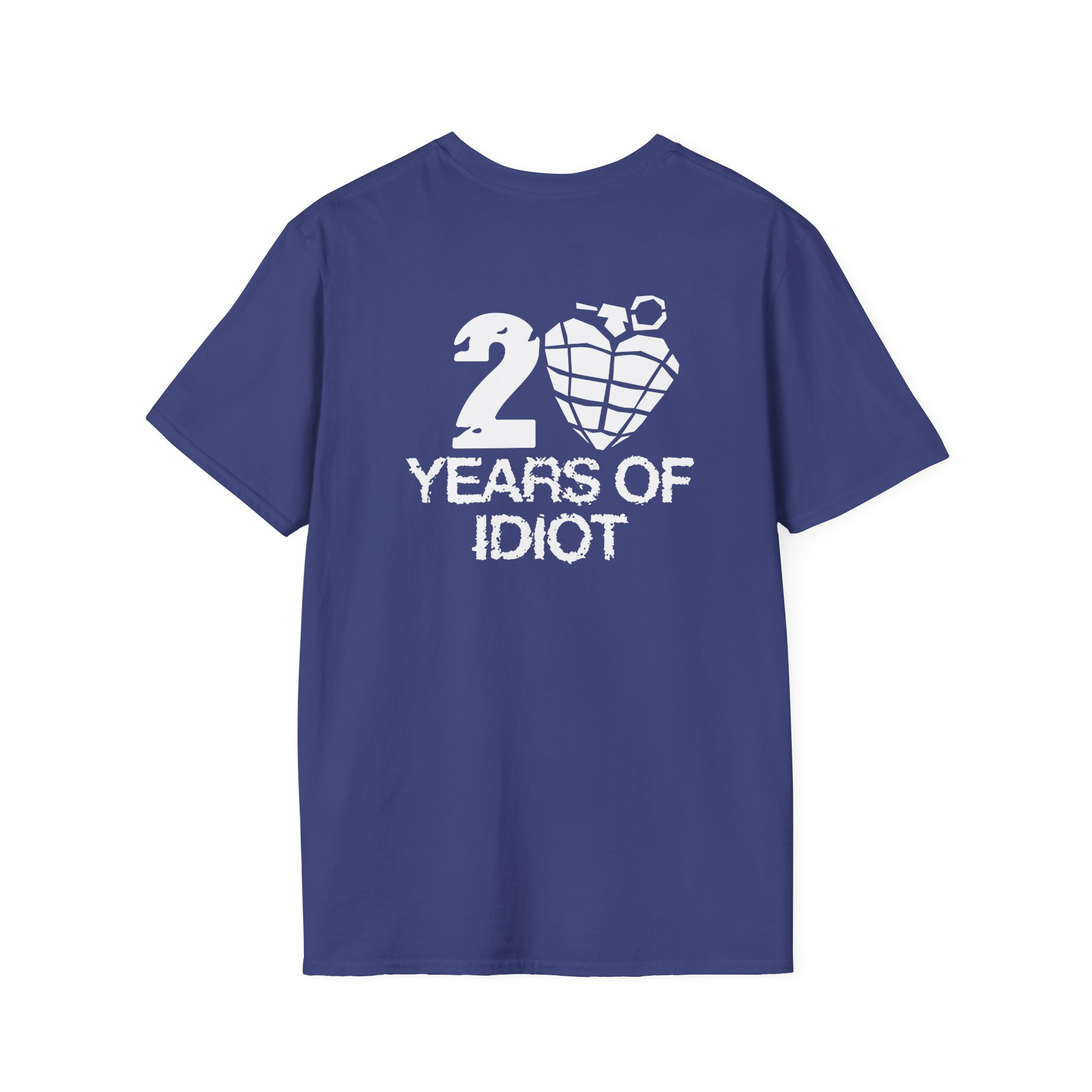 Green Day 20 Years of Idiot Unisex Softstyle T-Shirt