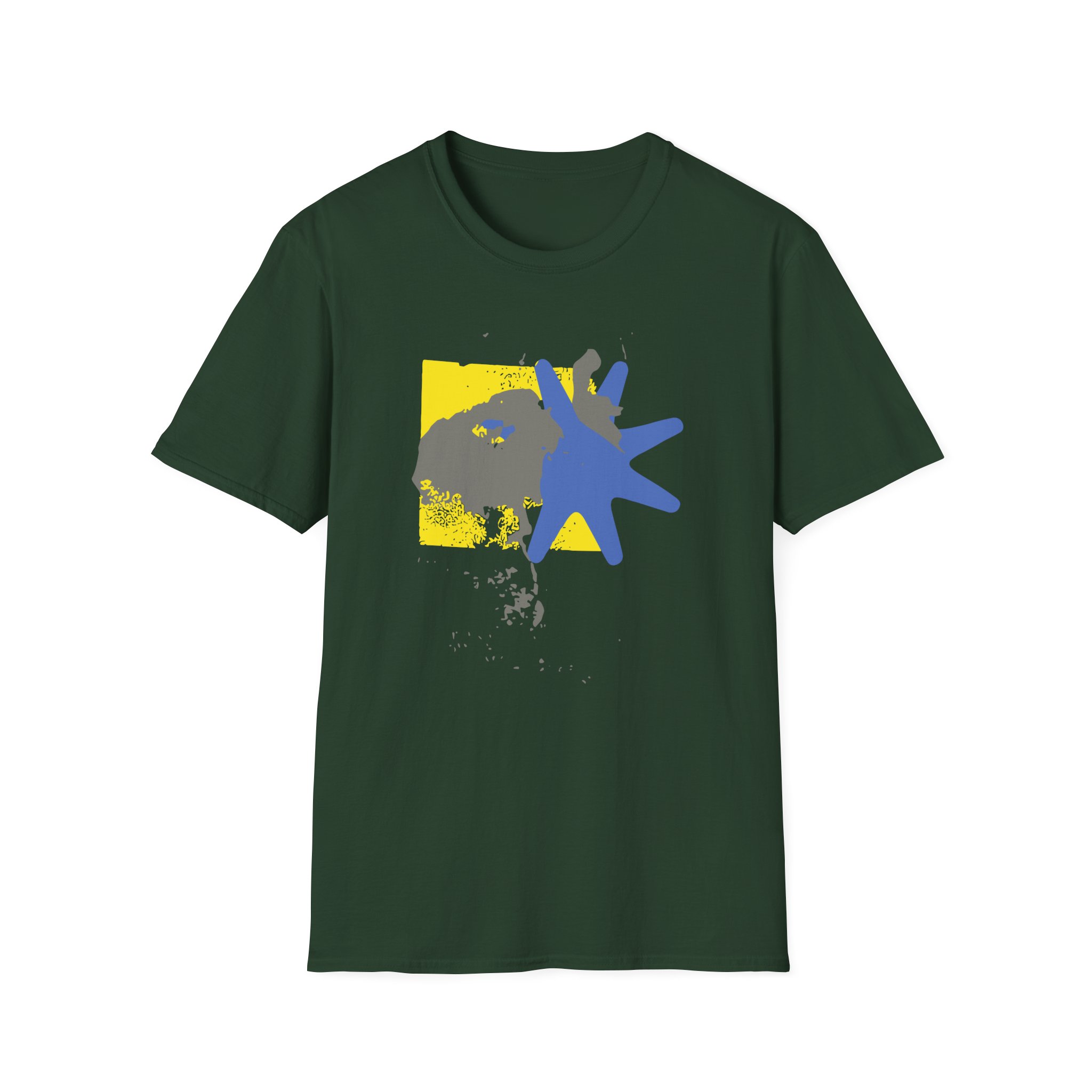 Foxing Shapes Unisex Softstyle T-Shirt