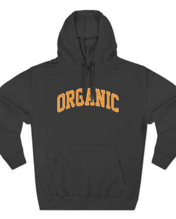 Larry June Organic Three-Panel Fleece Hoodie