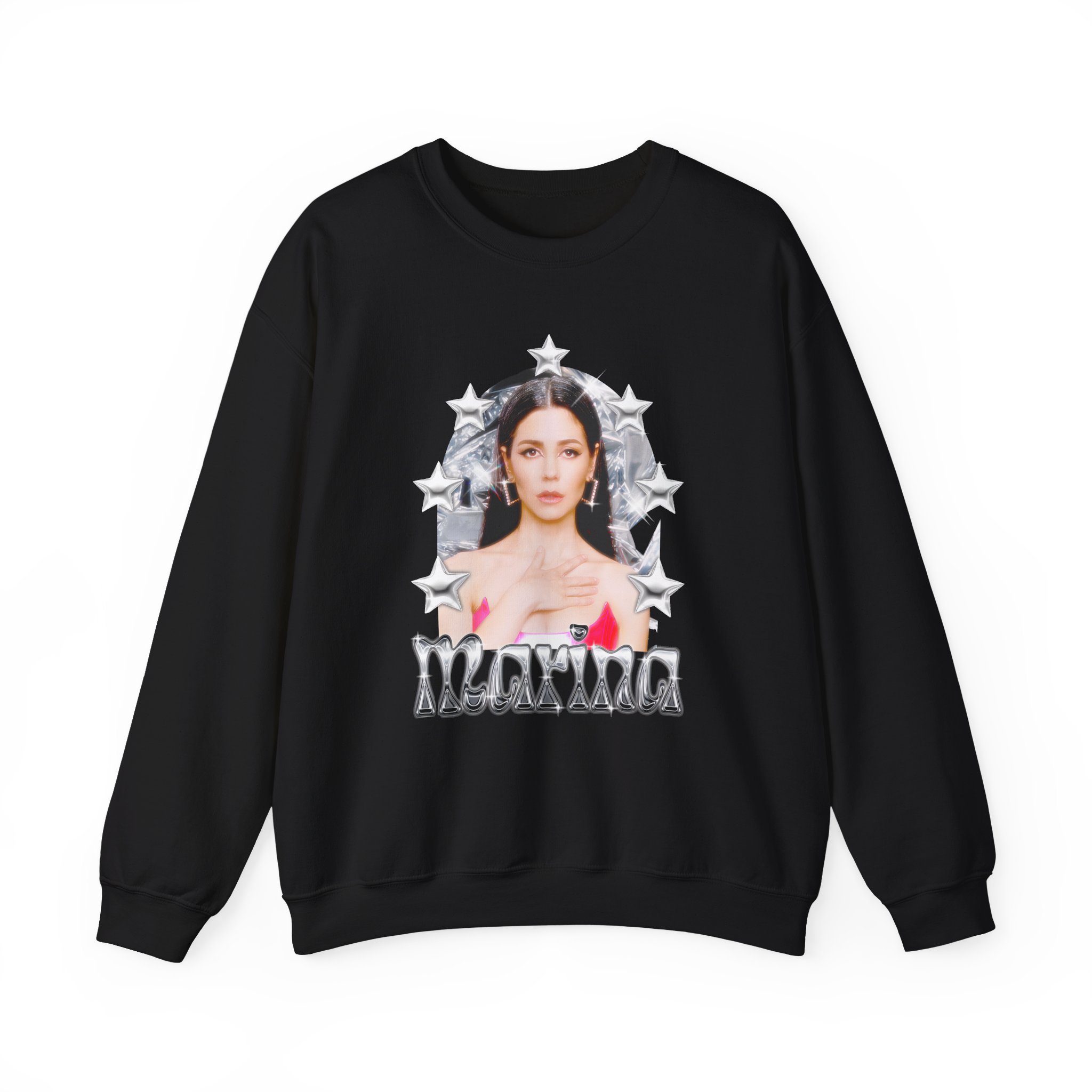 Marina Chrome Stars Unisex Heavy Blendâ„¢ Crewneck Sweatshirt