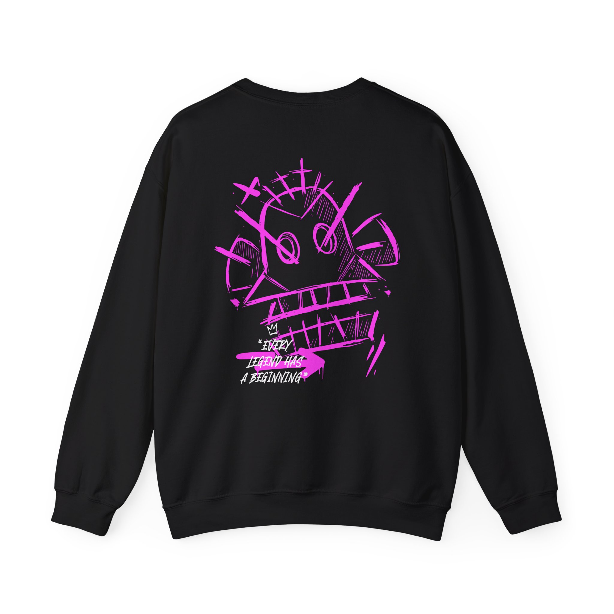 Jinx Arcane Unisex Heavy Blendâ„¢ Crewneck Sweatshirt