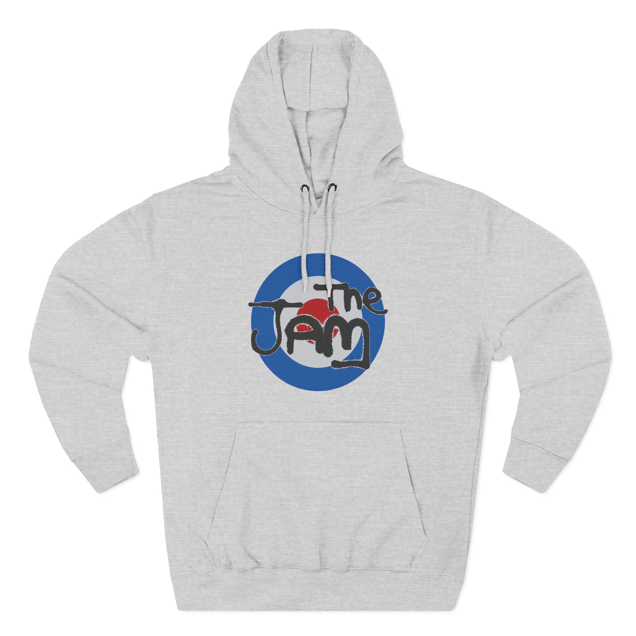 TJ Spray Target Logo Three-Panel Fleece Hoodie