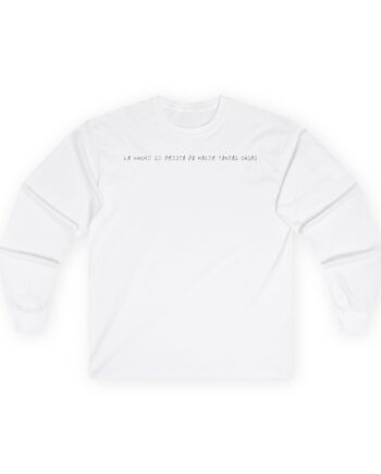 CNCO Handwritten Unisex Ultra Cotton Long Sleeve Tee