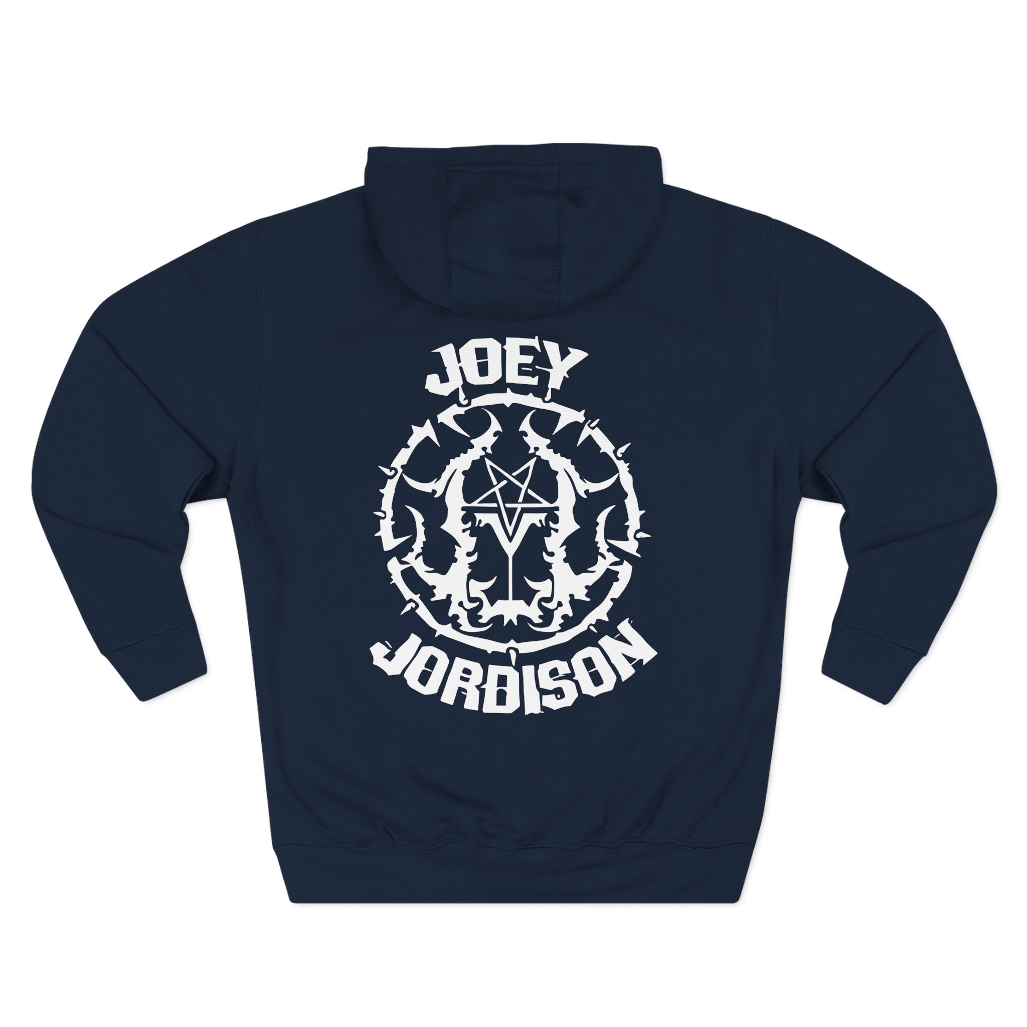 Murderdolls Joey Jordison Joey Cat Blood Mask Three-Panel Fleece Hoodie