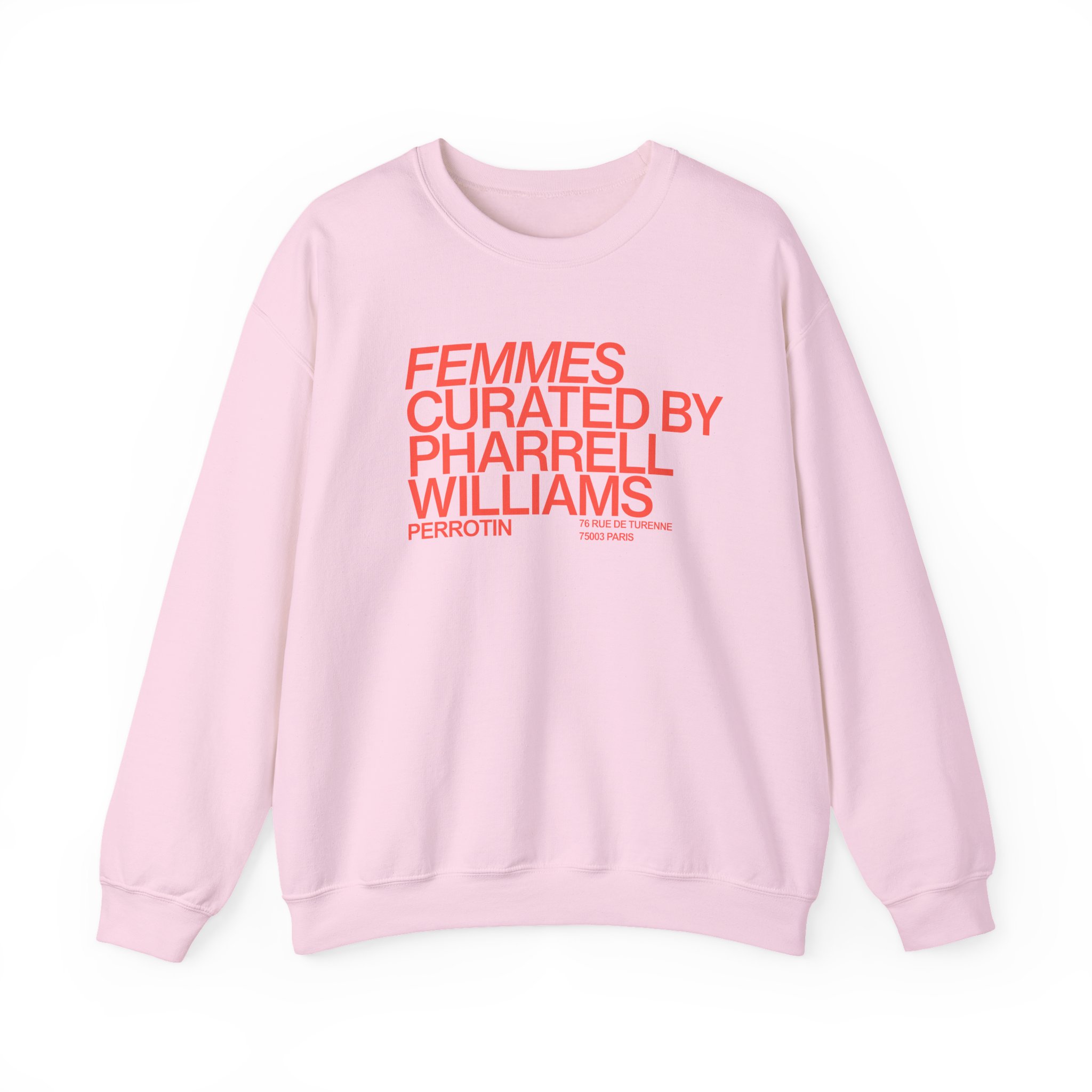 Pharrell Williams Femmes Unisex Heavy Blendâ„¢ Crewneck Sweatshirt