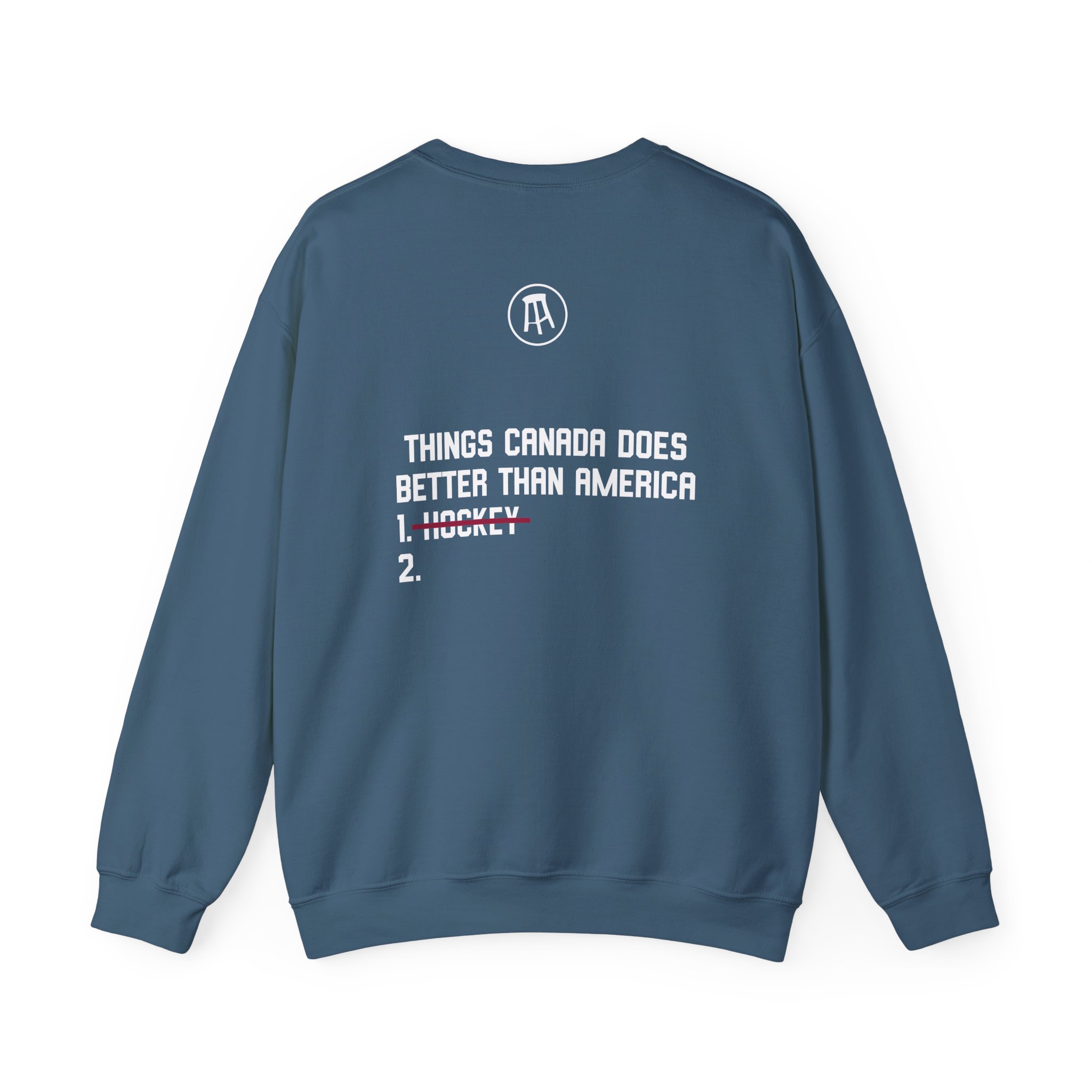 Spittin Chiclets Us Hockey Unisex Heavy Blendâ„¢ Crewneck Sweatshirt