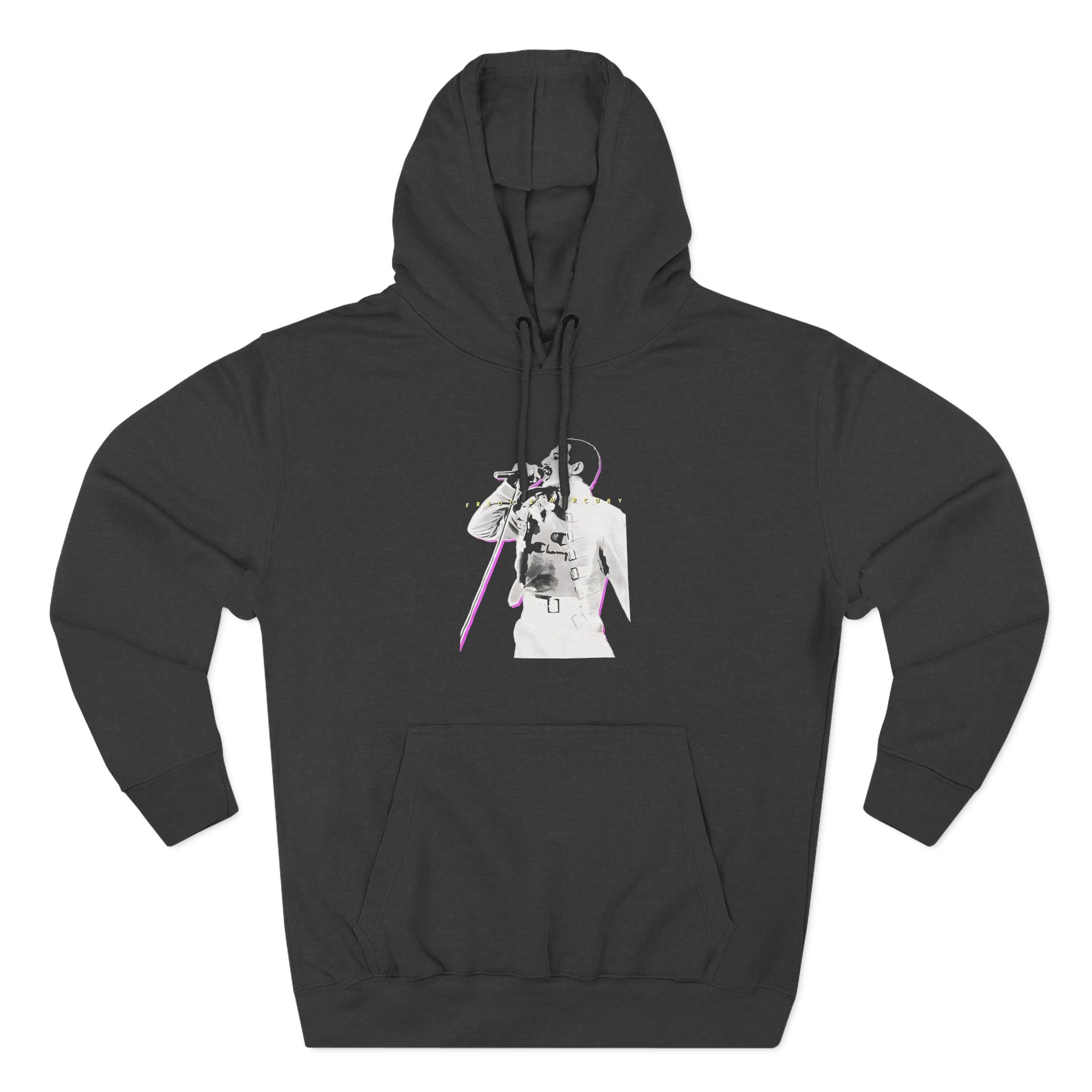 F M Glow Three-Panel Fleece Hoodie