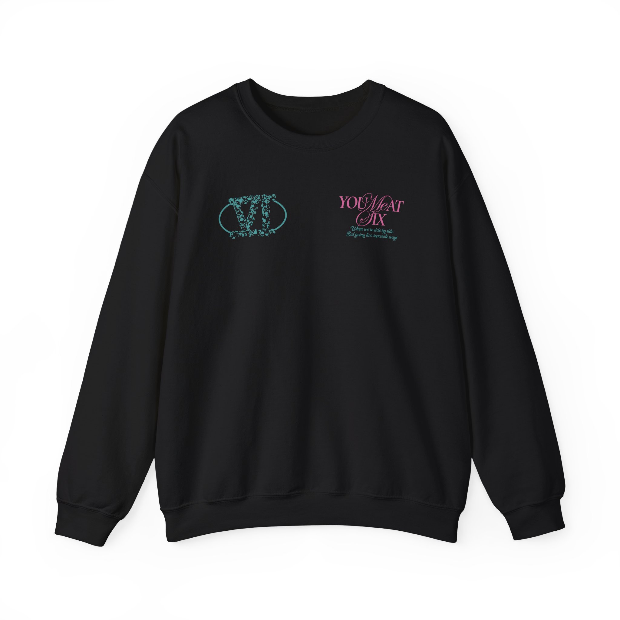 You Me at Six This is the End Albums Unisex Heavy Blendâ„¢ Crewneck Sweatshirt