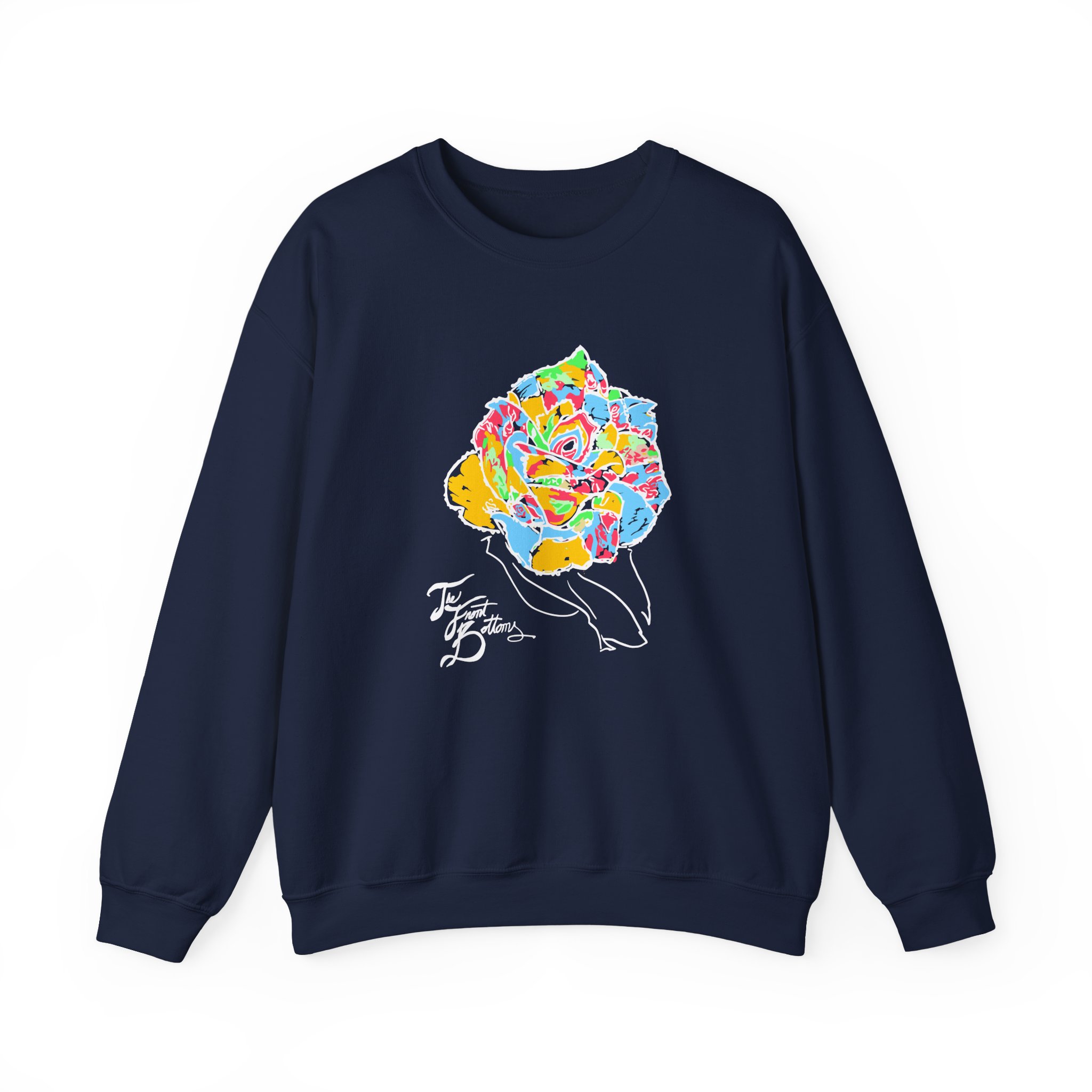 The Front Bottoms Rose Bouquet Unisex Heavy Blendâ„¢ Crewneck Sweatshirt