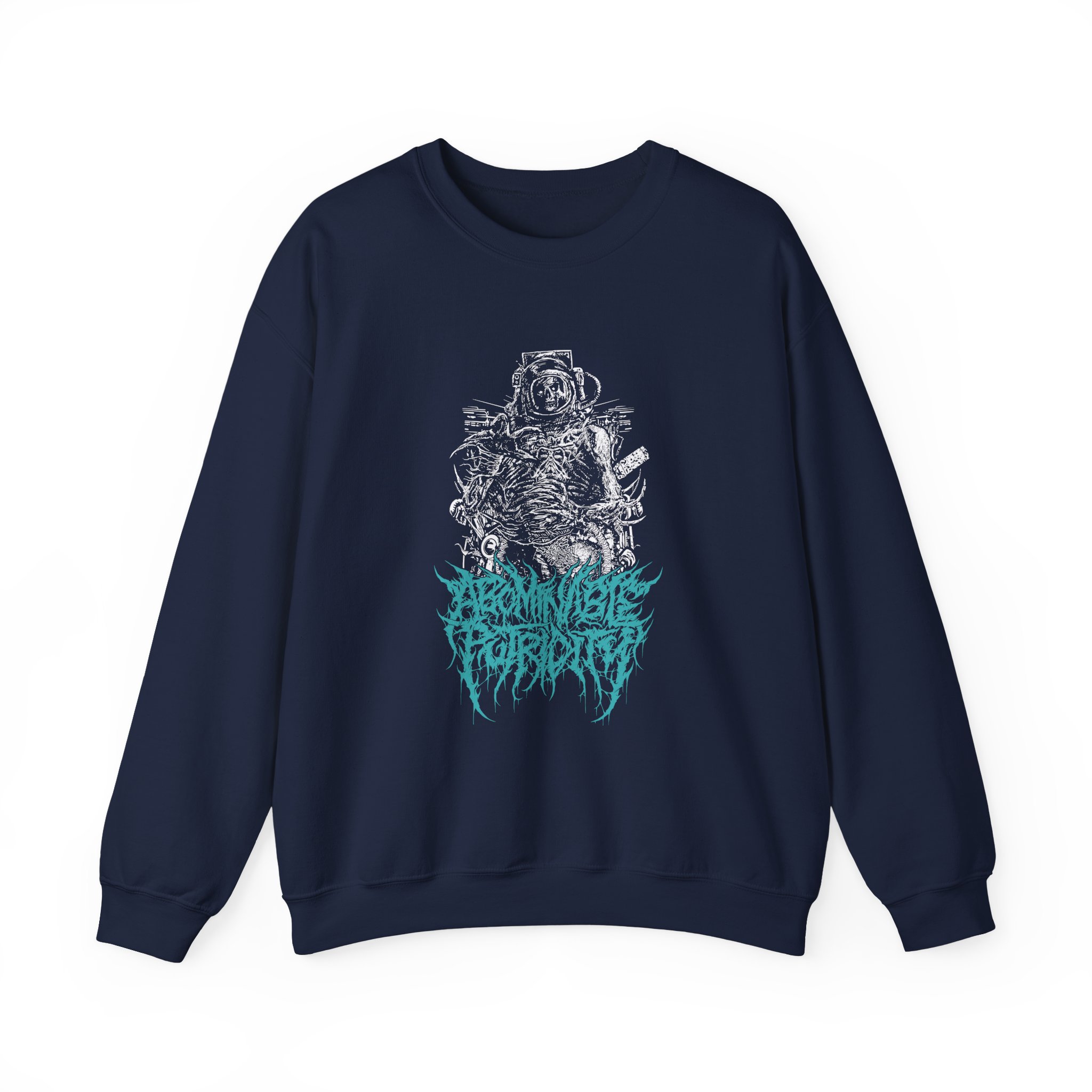 Abominable Putridity Rotted In Space Unisex Heavy Blendâ„¢ Crewneck Sweatshirt