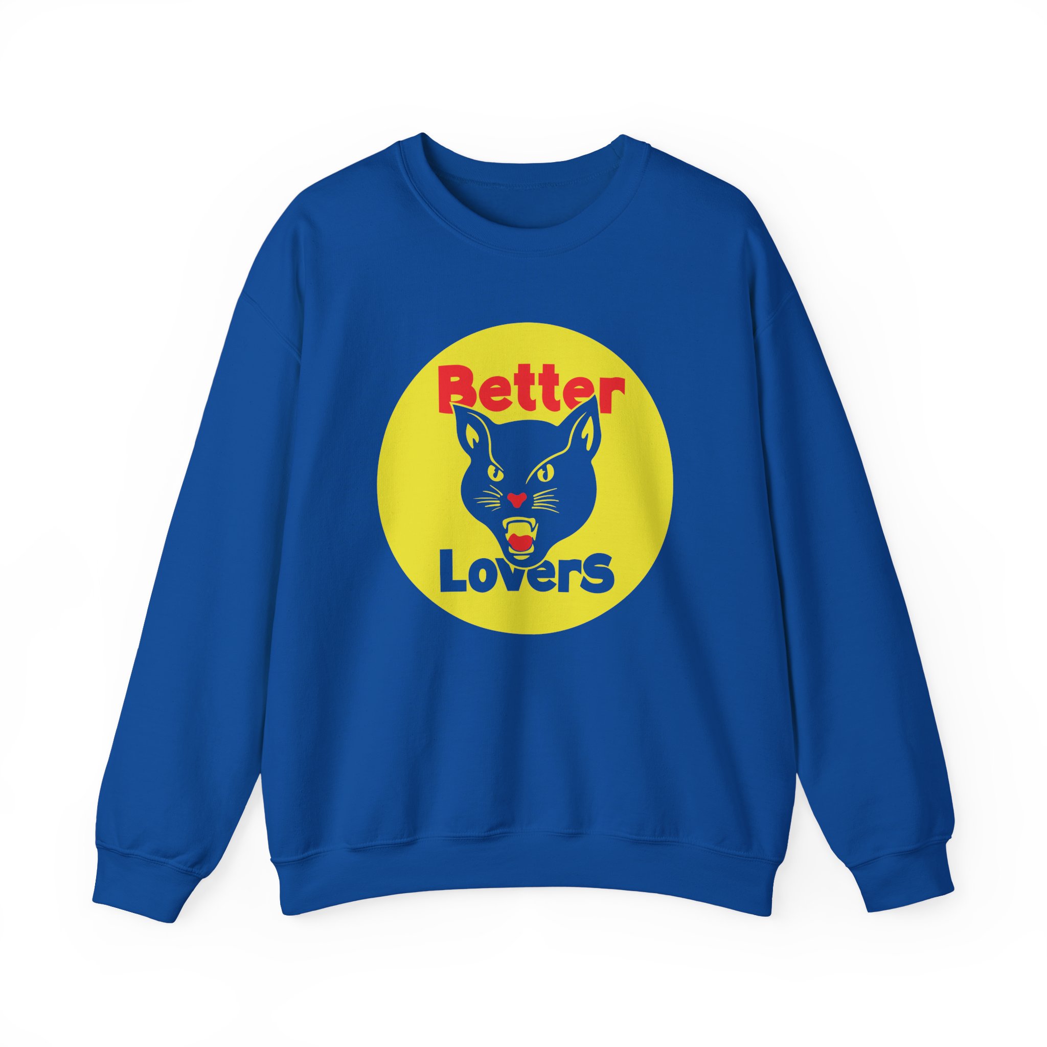Better Lovers Cat Bootleg Unisex Heavy Blendâ„¢ Crewneck Sweatshirt