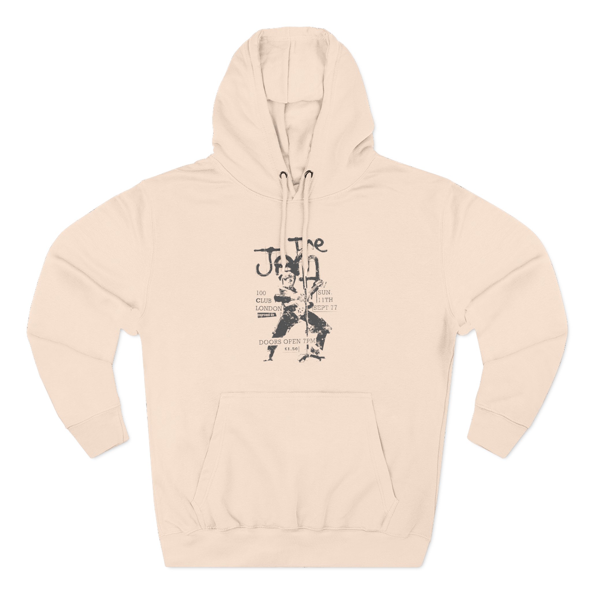 TJ 100 Club 77 Band Three-Panel Fleece Hoodie