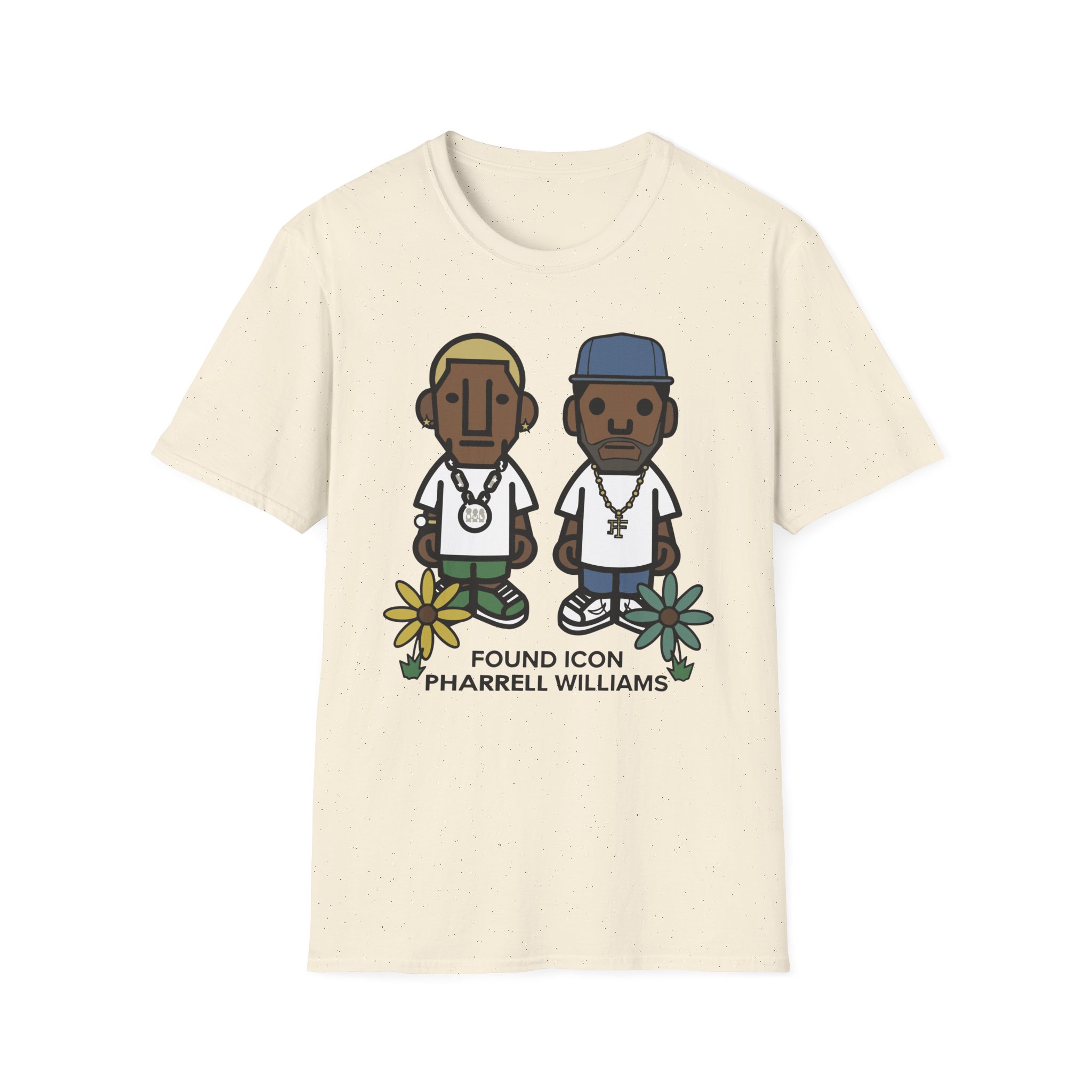 Pharrell Williams Found Icon Unisex Softstyle T-Shirt