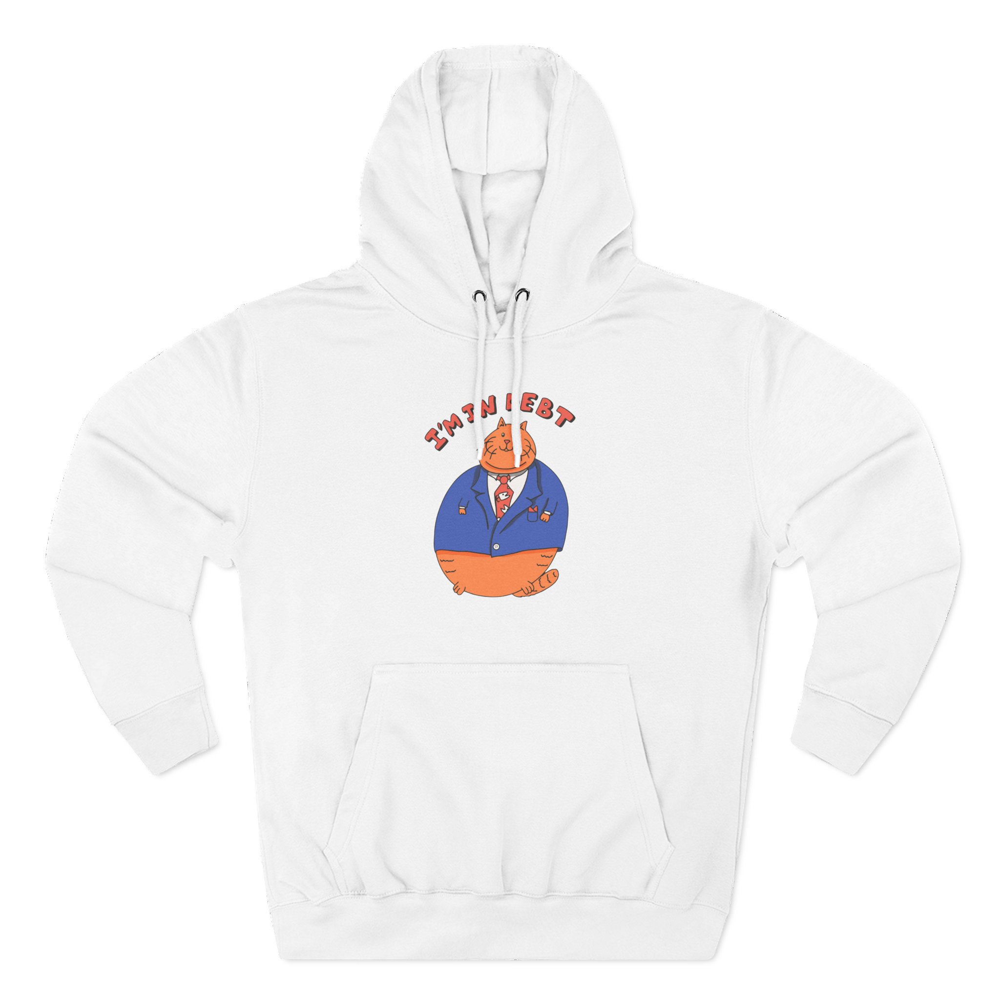 William Osman I'm in Debt Three-Panel Fleece Hoodie