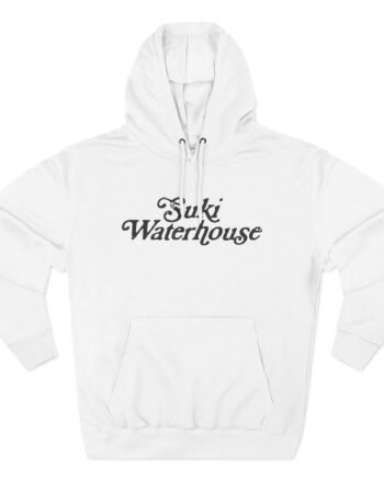Suki Waterhouse Logo Three-Panel Fleece Hoodie