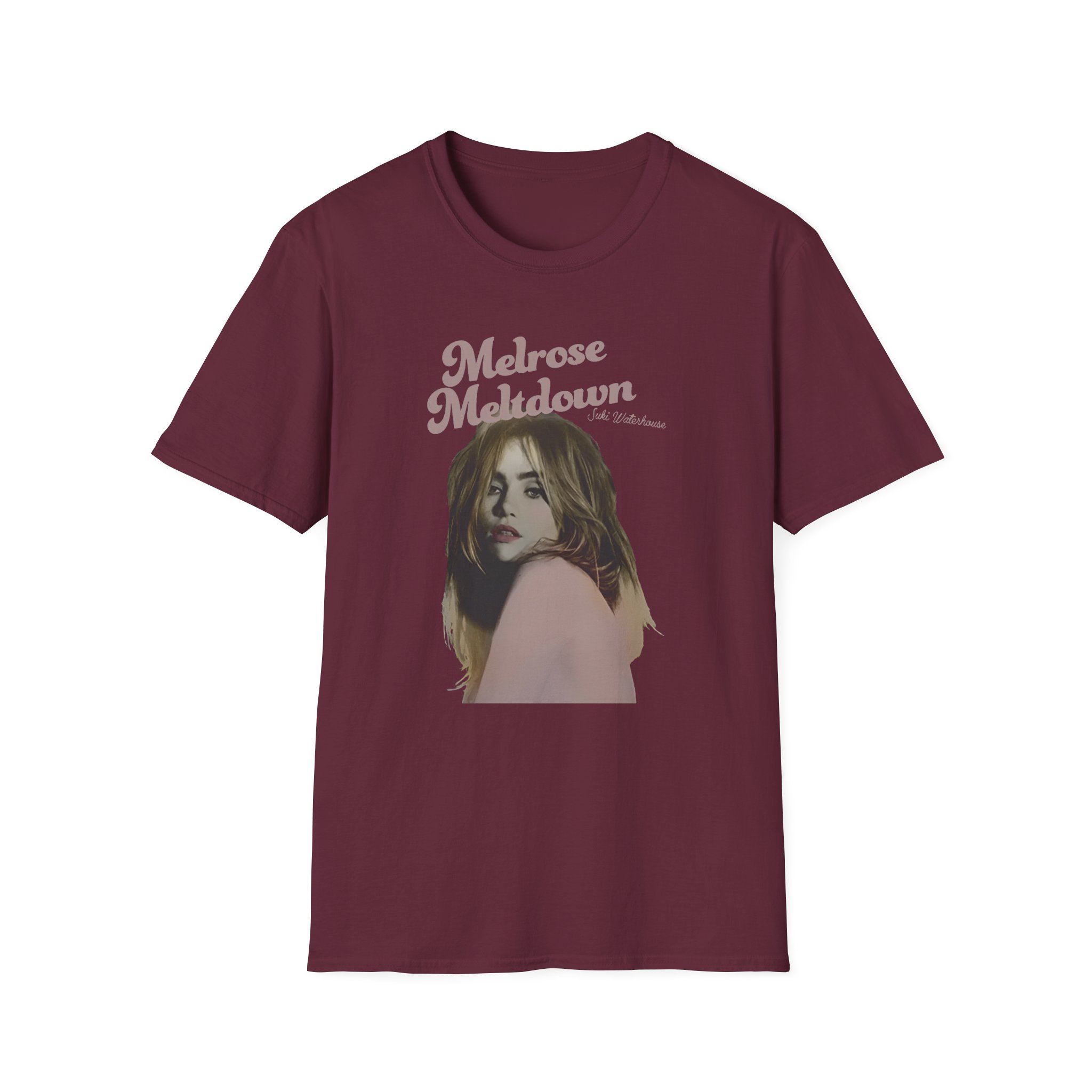 Suki Waterhouse Melrose Meltdown Unisex Softstyle T-Shirt