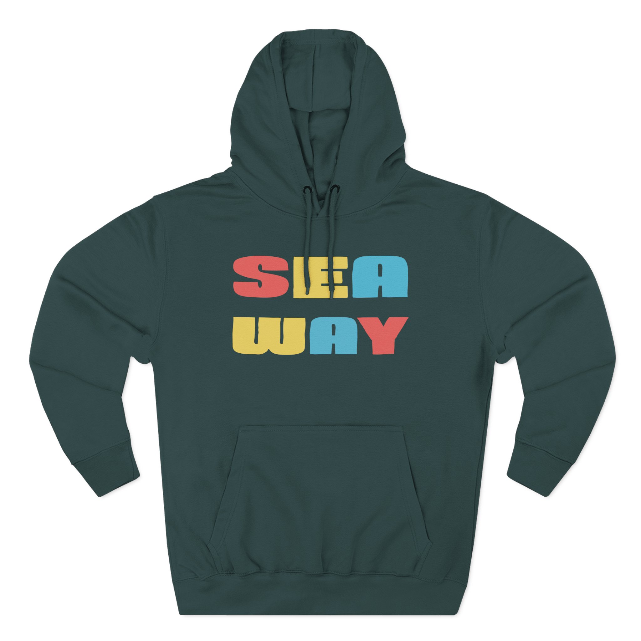 Seaway Three-Panel Fleece Hoodie