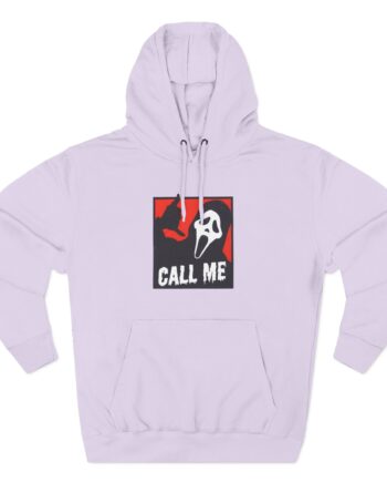 Ghostface CALL ME Three-Panel Fleece Hoodie