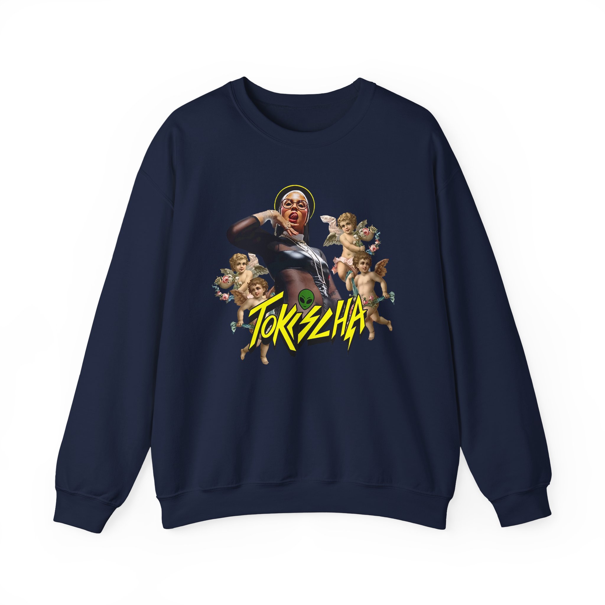 Tokischa Unisex Heavy Blendâ„¢ Crewneck Sweatshirt