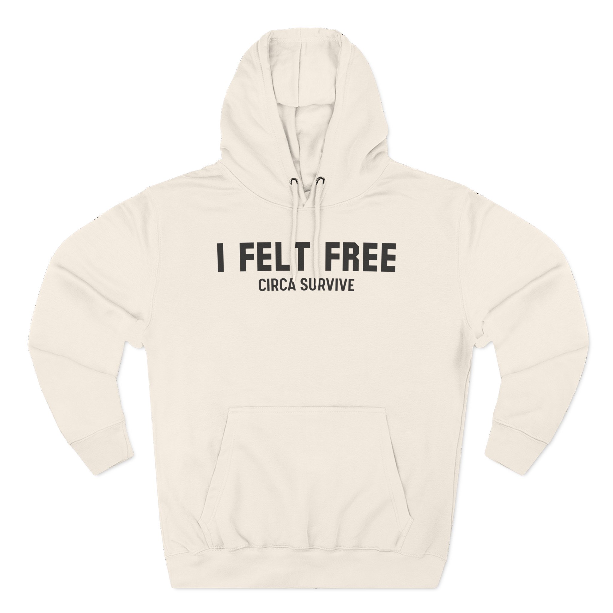Circa Survive I Felt Free Three-Panel Fleece Hoodie