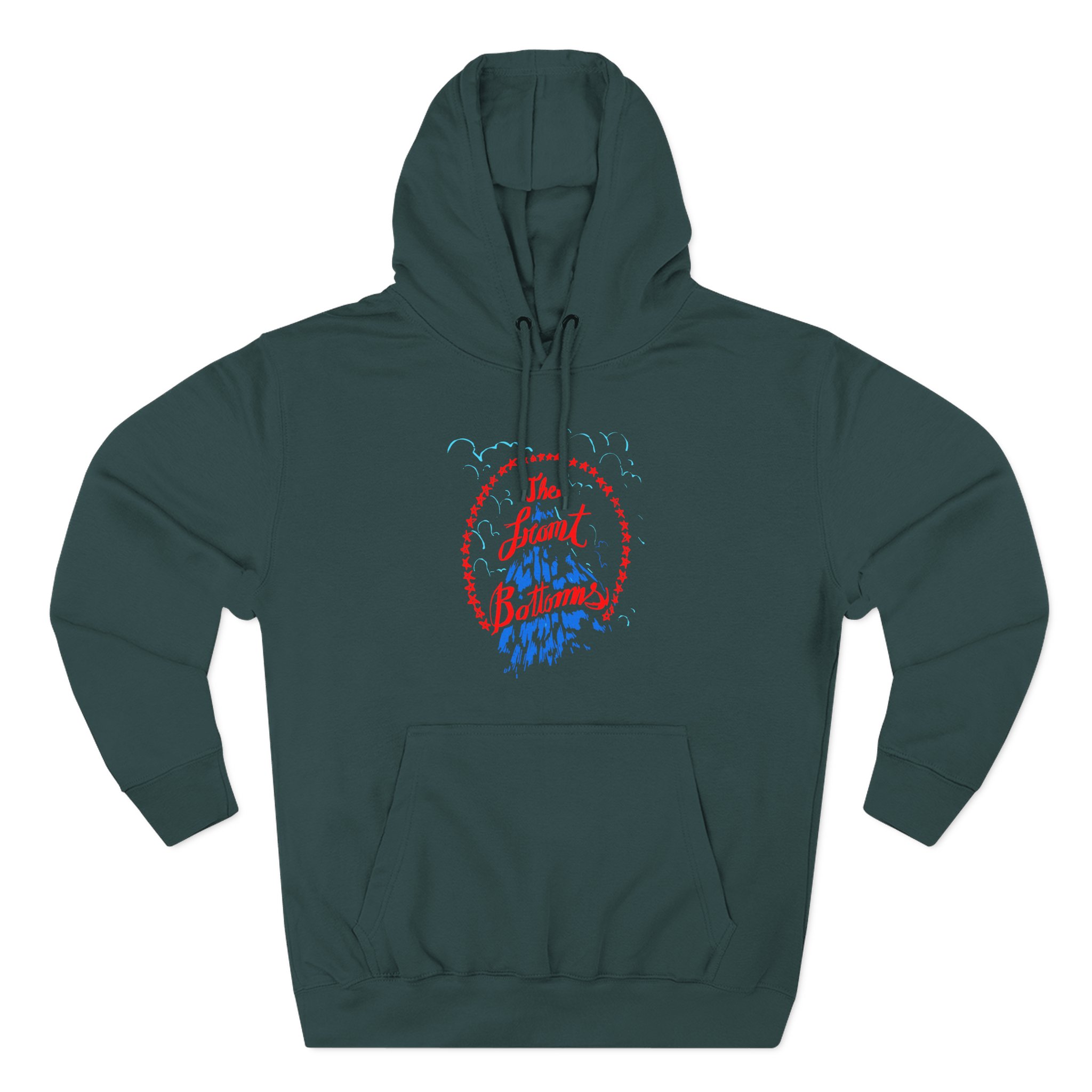 The Front Bottoms Mountains Three-Panel Fleece Hoodie