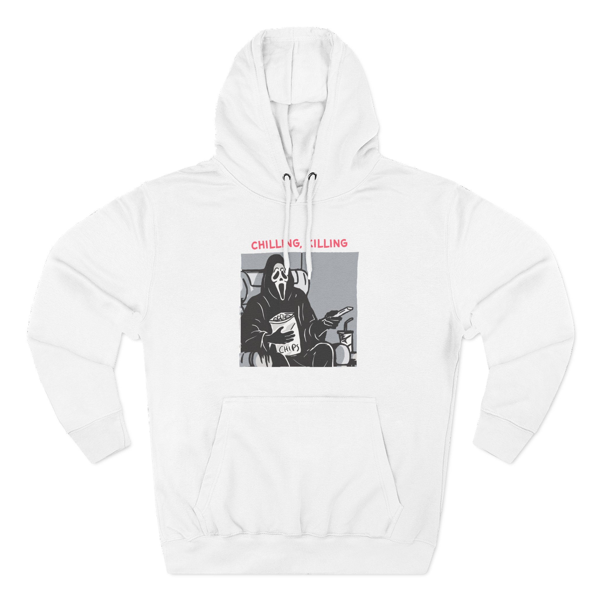 Ghostface Chillin' Killin Three-Panel Fleece Hoodie