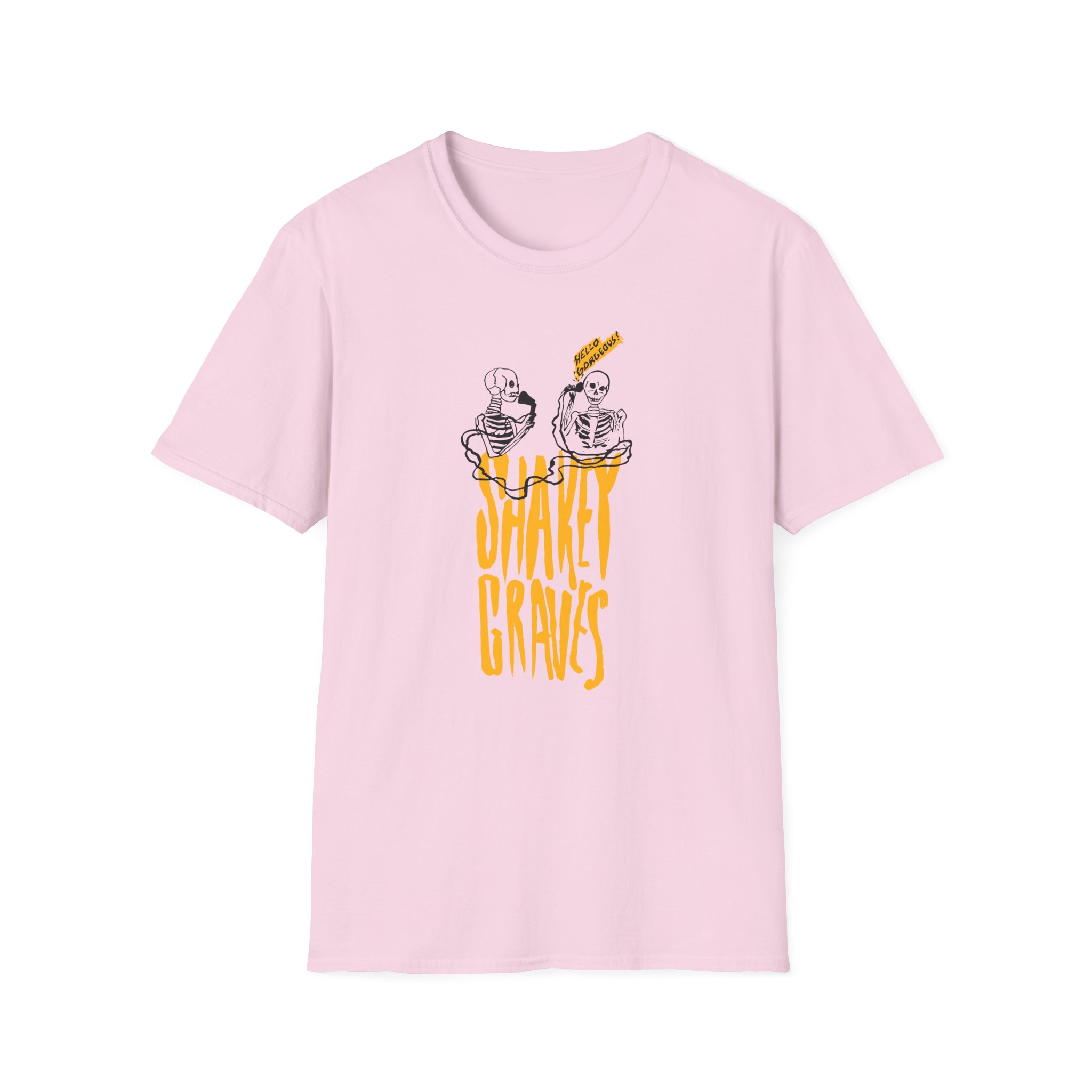Shakey Graves Hello Gorgeous? Unisex Softstyle T-Shirt
