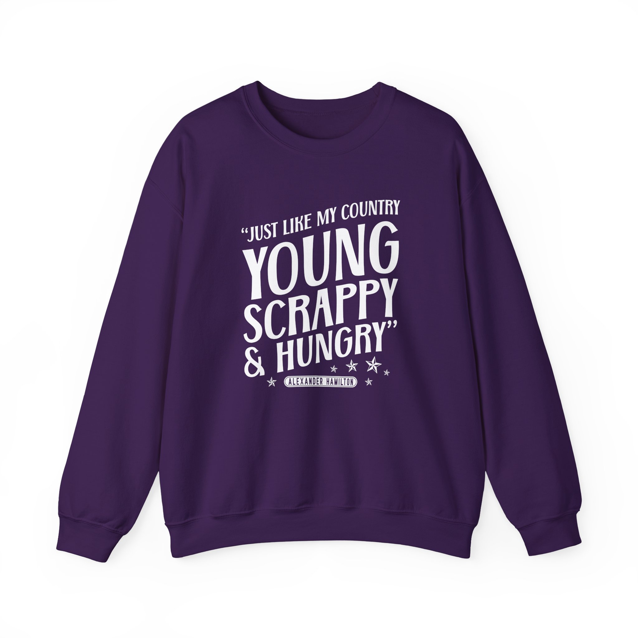 Hamilton Young and Scrappy Unisex Heavy Blendâ„¢ Crewneck Sweatshirt