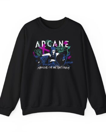 Jinx Arcane Unisex Heavy Blend™ Crewneck Sweatshirt