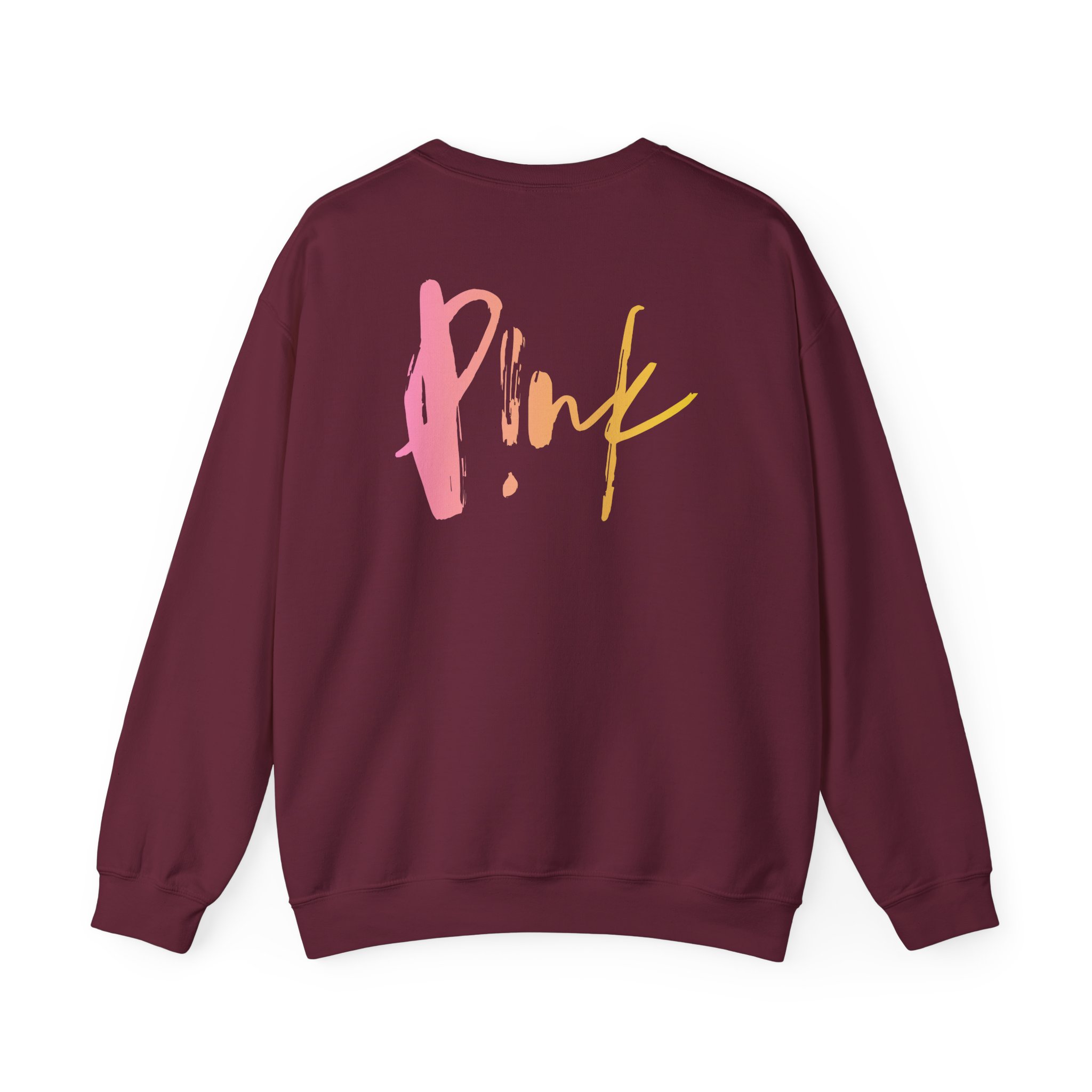 P!nk Gradient Cover Me in Sunshine Unisex Heavy Blendâ„¢ Crewneck Sweatshirt