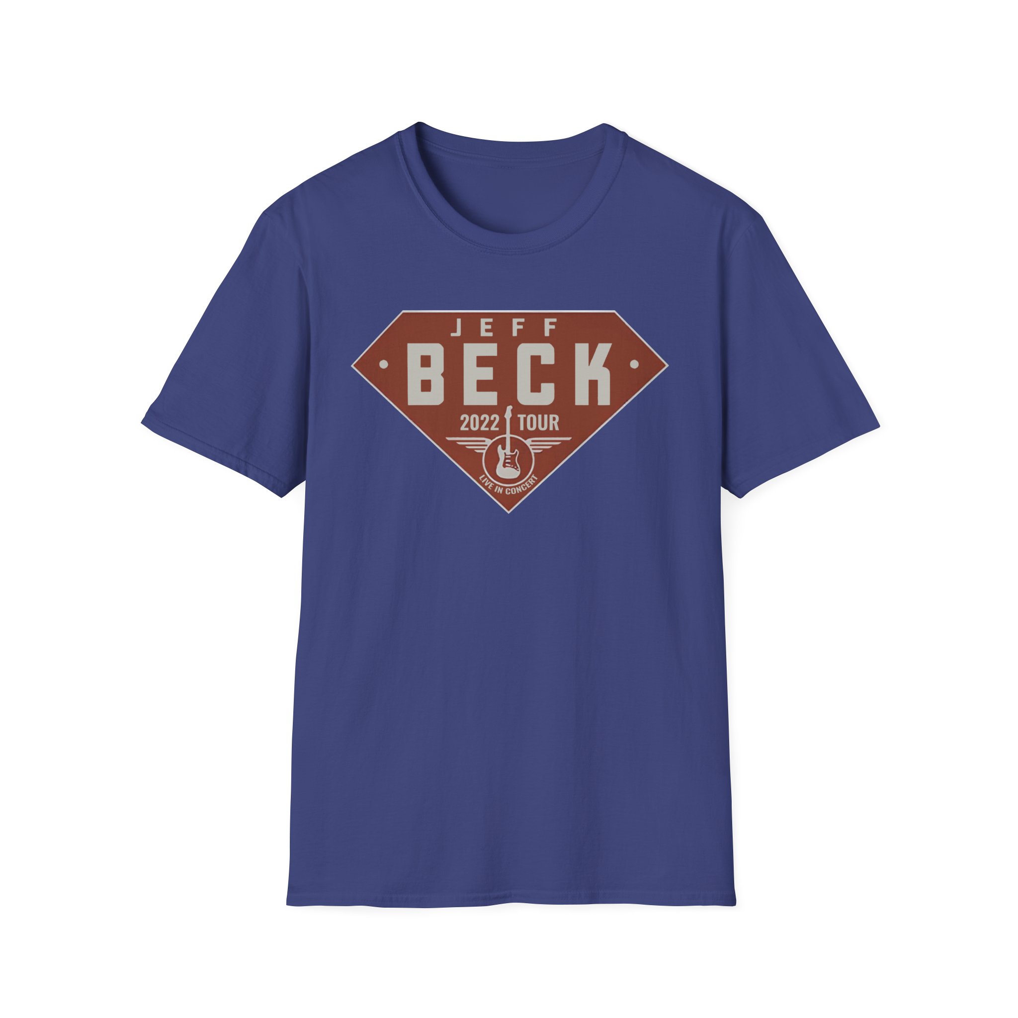 Jeff Beck Live in Concert Unisex Softstyle T-Shirt