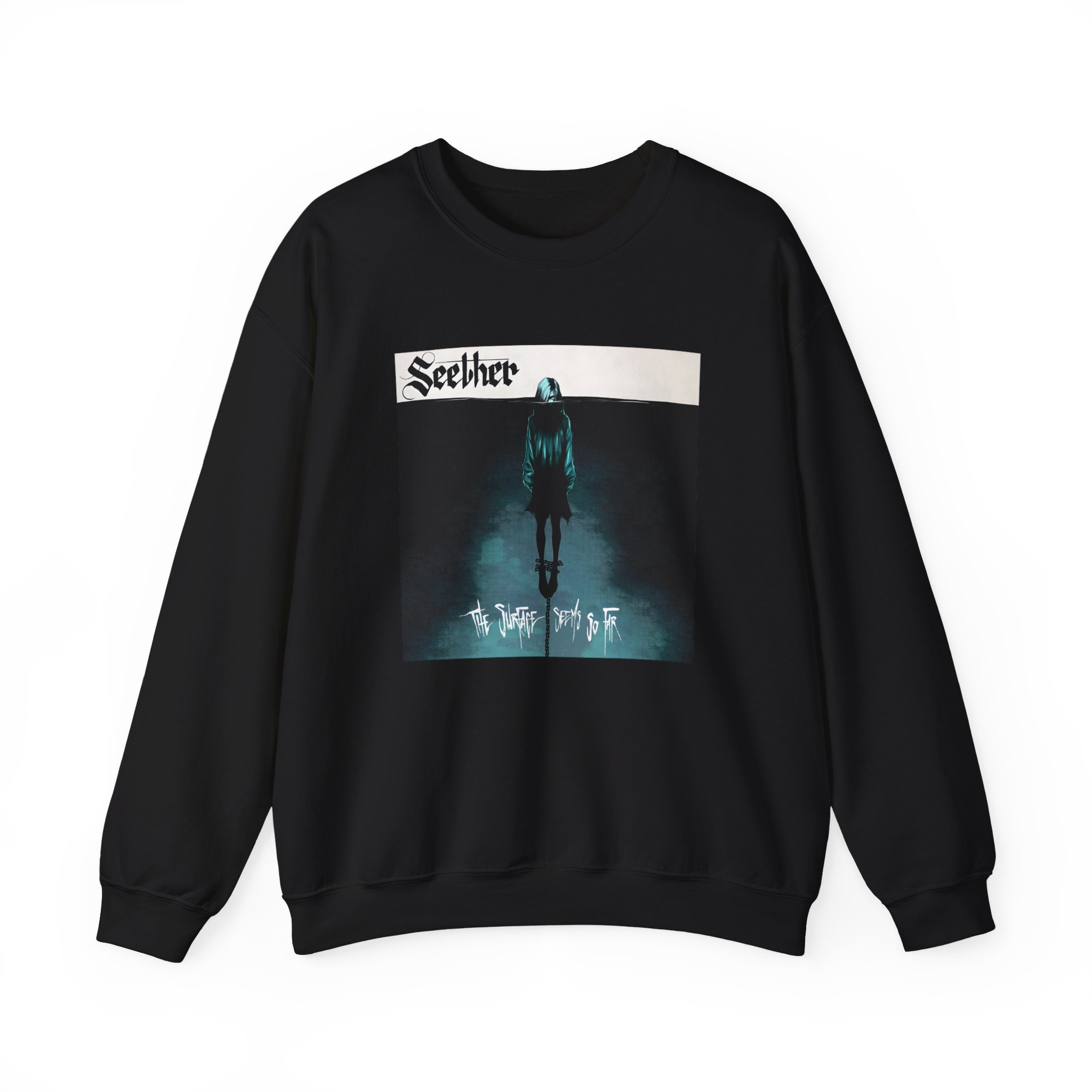 Seether the Surface Seems So Far Unisex Heavy Blendâ„¢ Crewneck Sweatshirt
