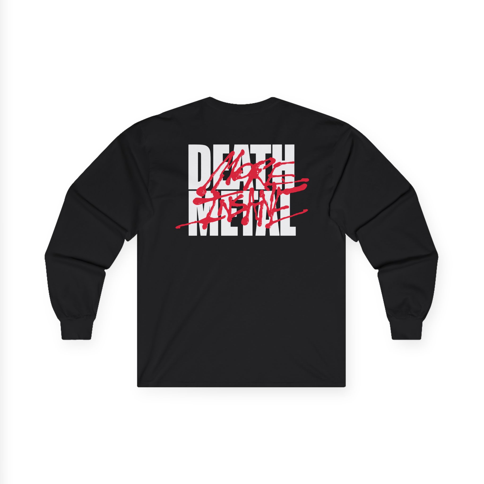 Undeath More Insane Death Unisex Ultra Cotton Long Sleeve Tee