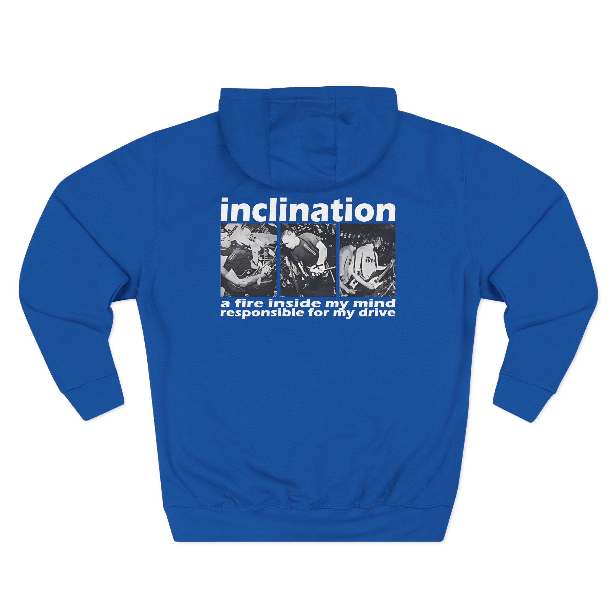 Inclination Fire Three-Panel Fleece Hoodie