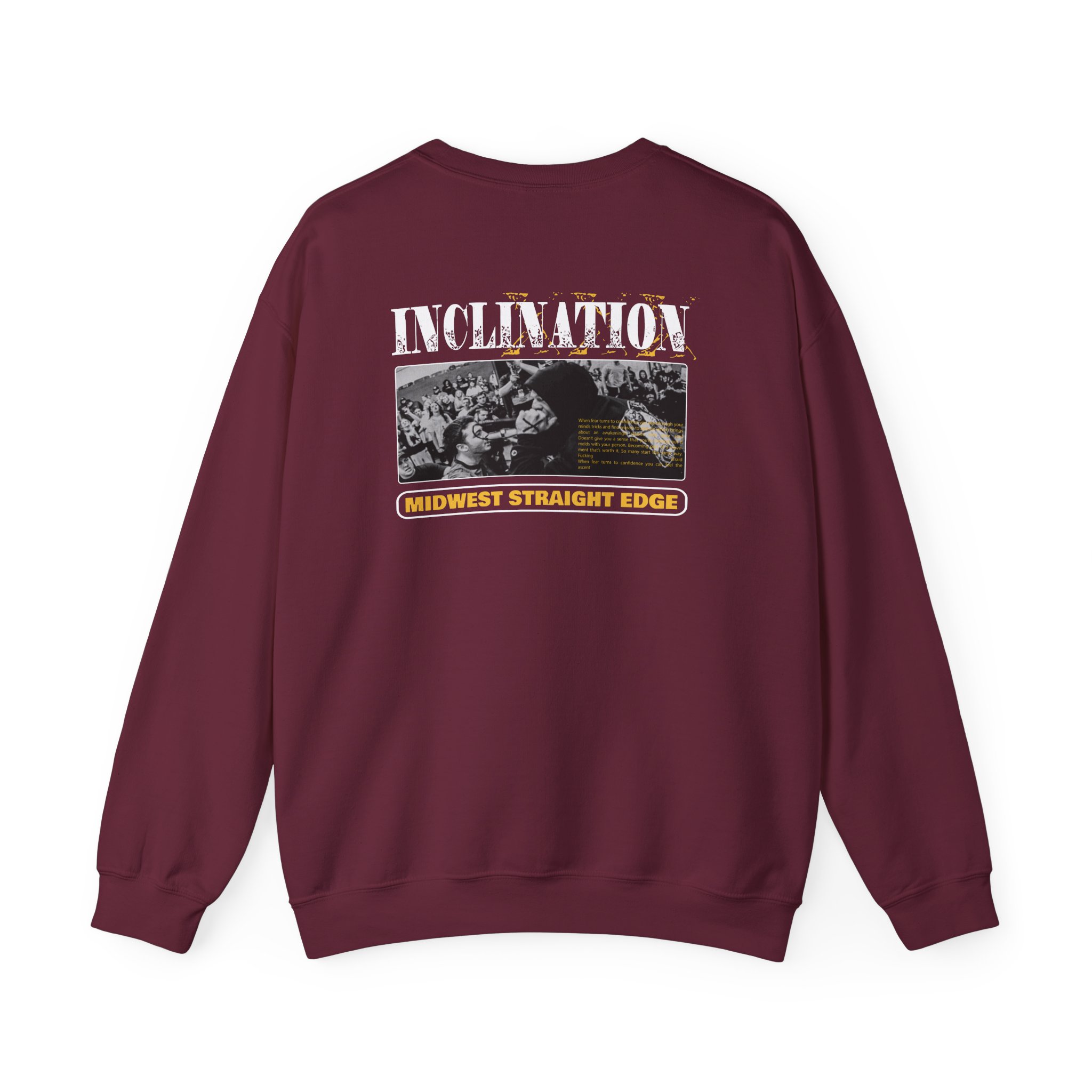 Inclination Unisex Heavy Blendâ„¢ Crewneck Sweatshirt
