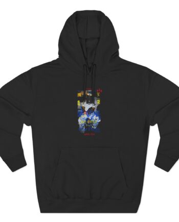 Bladee Aim Nothyng Three-Panel Fleece Hoodie