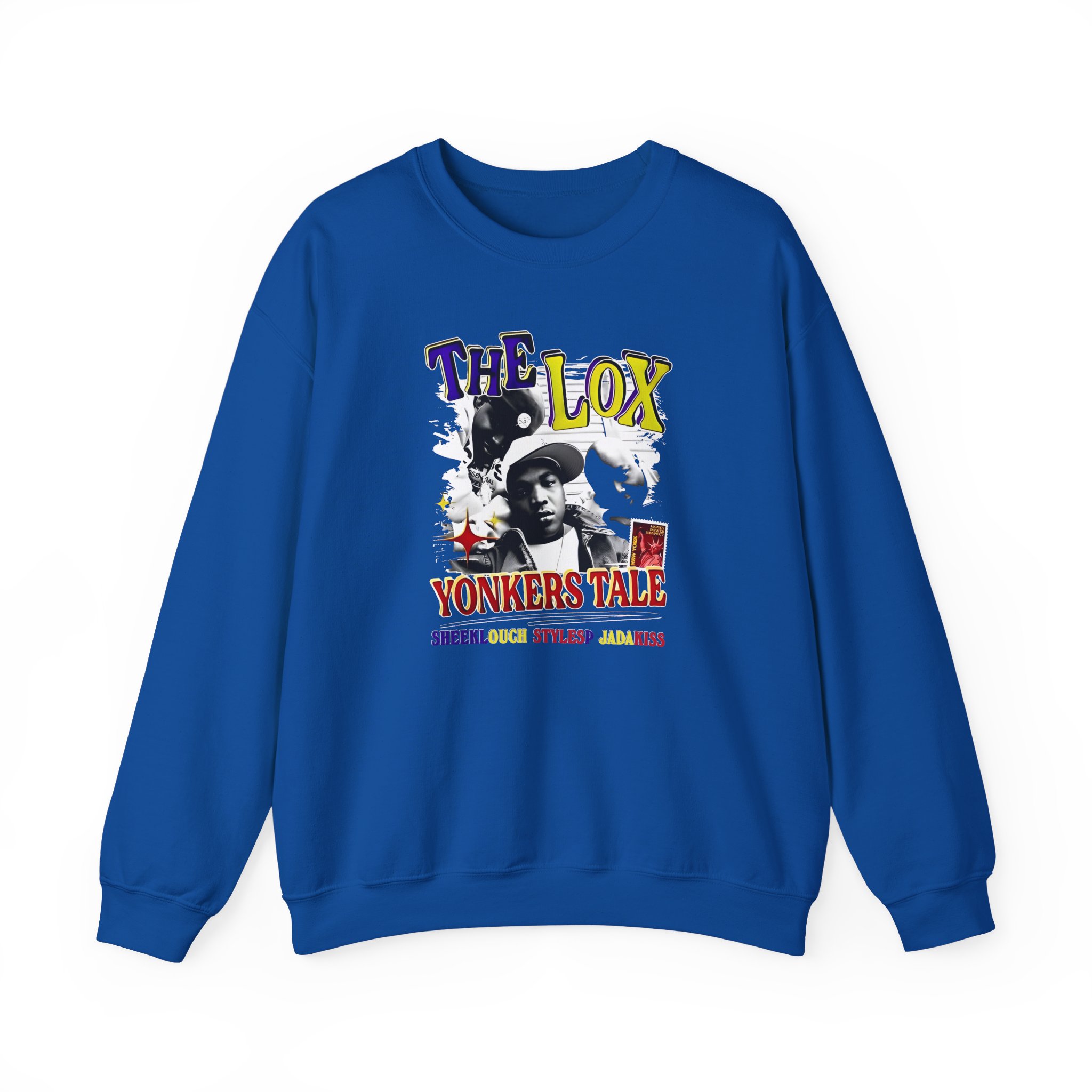 The Lox Yonkers Tale Sheek Louch Styles P Jadakiss Unisex Heavy Blend Crewneck Sweatshirt