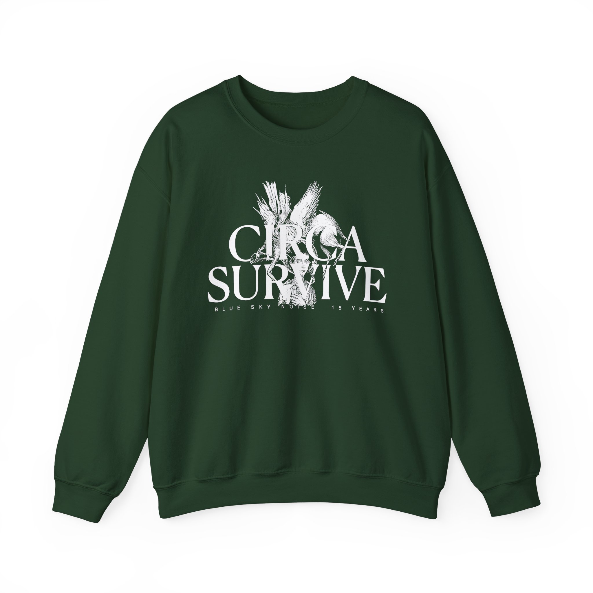 Circa Survive BSN15 Unisex Heavy Blendâ„¢ Crewneck Sweatshirt