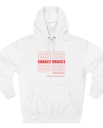 Shakey Graves Thank You Three-Panel Fleece Hoodie
