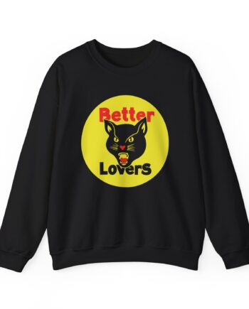Better Lovers Cat Bootleg Unisex Heavy Blend™ Crewneck Sweatshirt