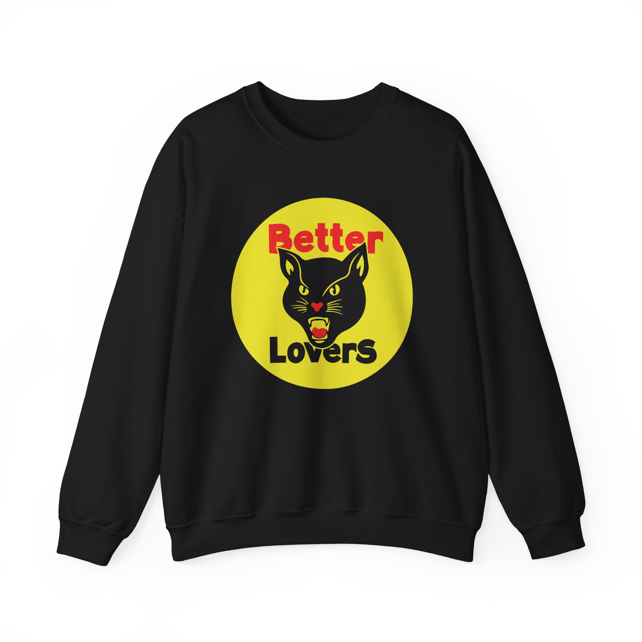 Better Lovers Cat Bootleg Unisex Heavy Blendâ„¢ Crewneck Sweatshirt