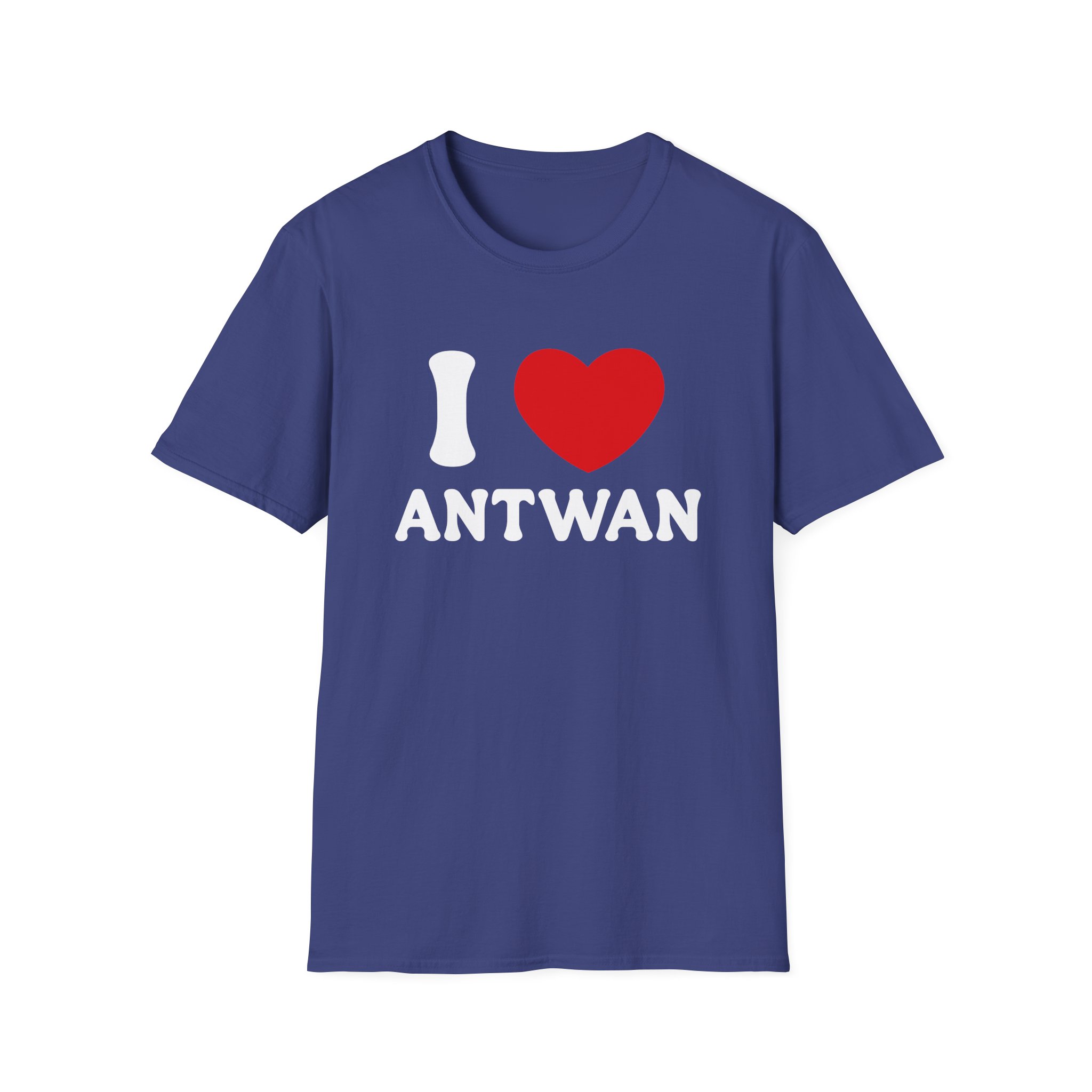 Antwan I Love Unisex Softstyle T-Shirt