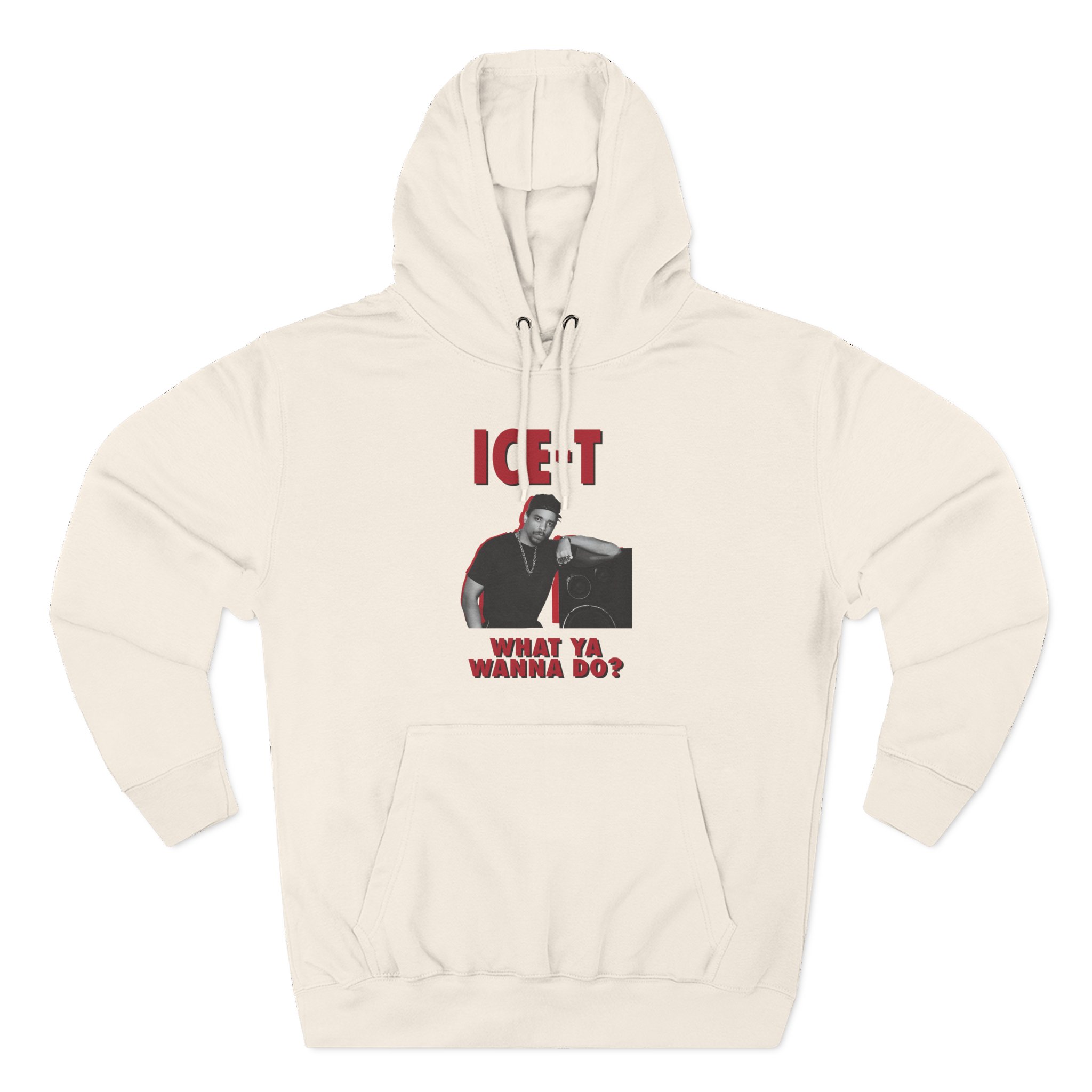 Ice-t What Ya Wanna Do Three-Panel Fleece Hoodie